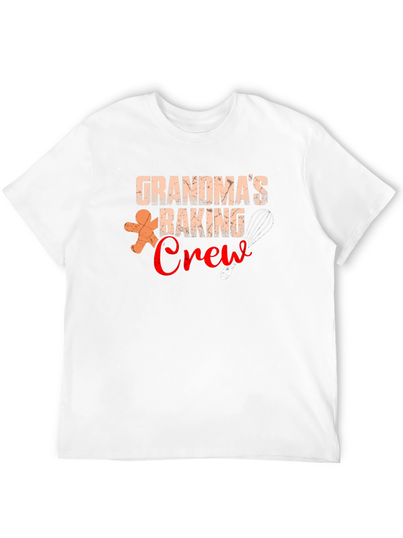 Black Grandma's Baking Crew T-Shirt - Holiday Baking Shirt view 12