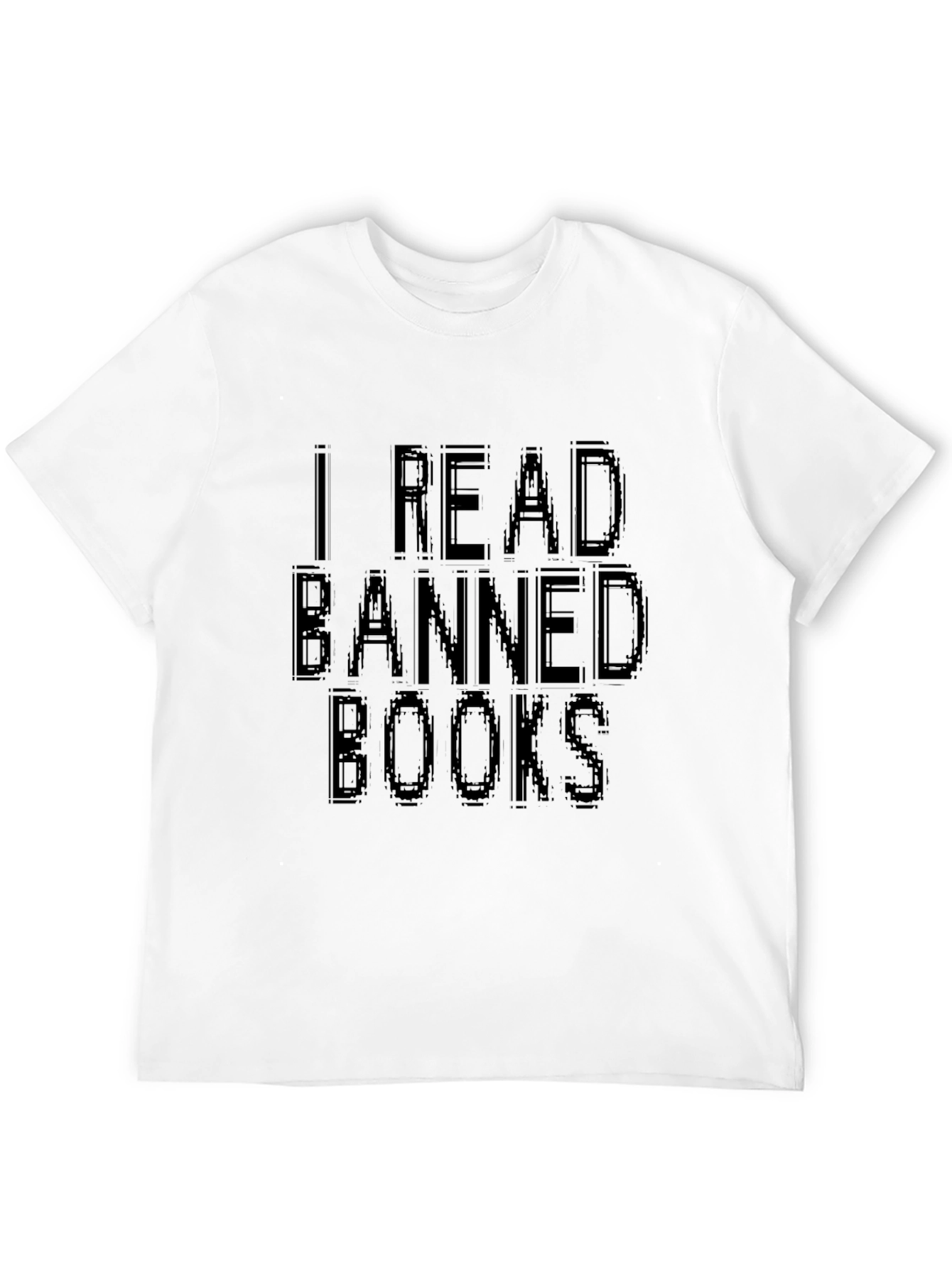 Black I Read Banned Books T-Shirt - Stand Up for Freedom view 12