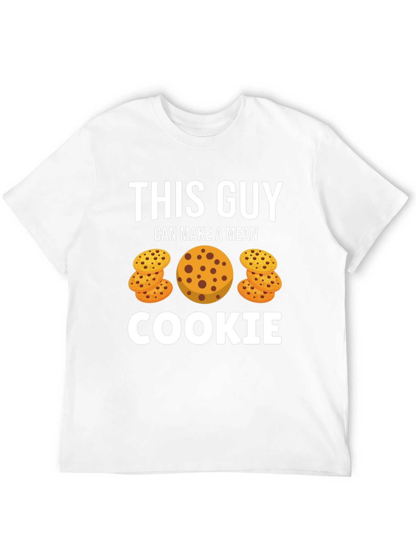 Black This Guy Can Make a Mean Cookie T-Shirt view 12