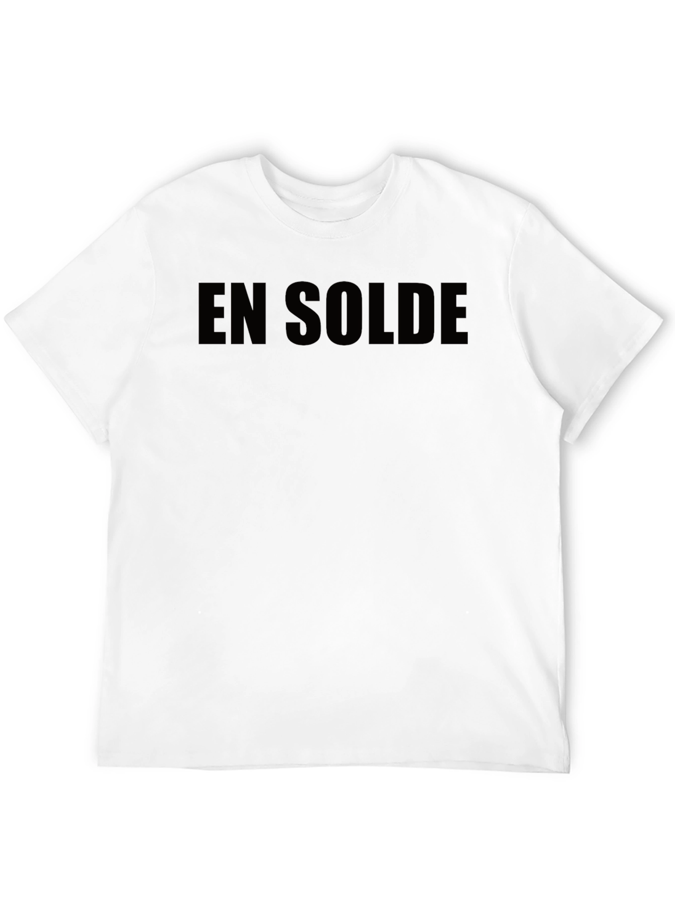 Black En Solde Black Graphic T-Shirt view 12
