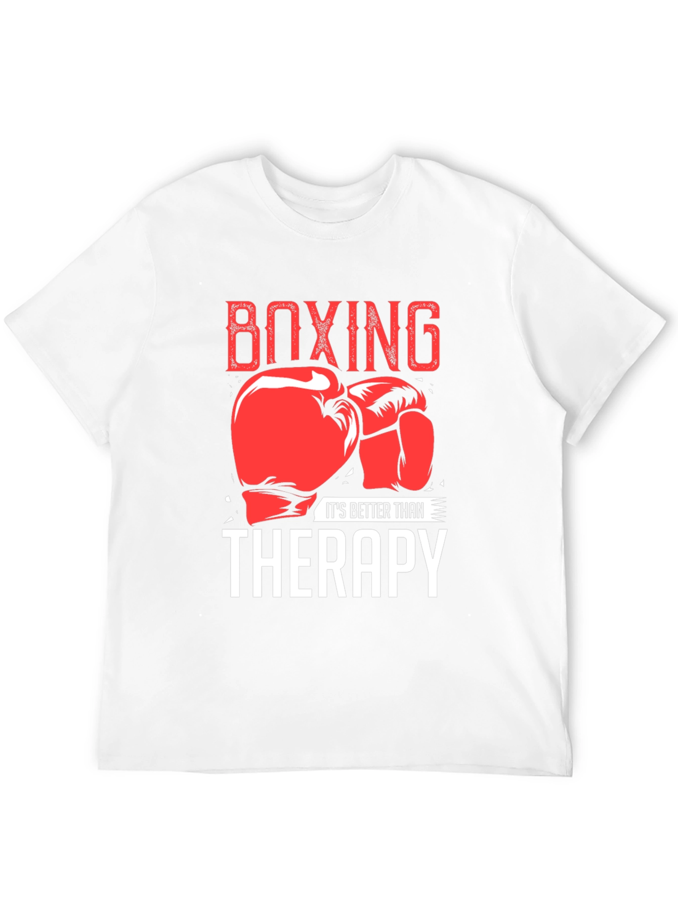 Black Boxing Therapy T-Shirt view 12