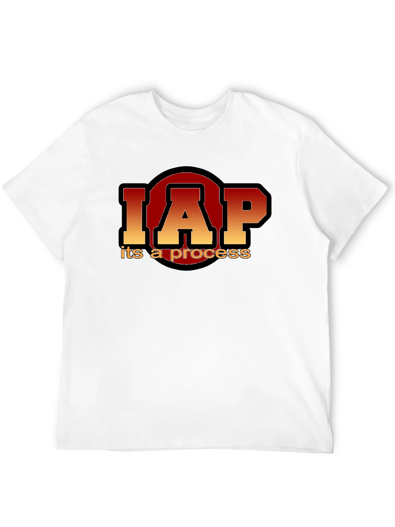 Black IAP It's A Process Graphic Tee view 12