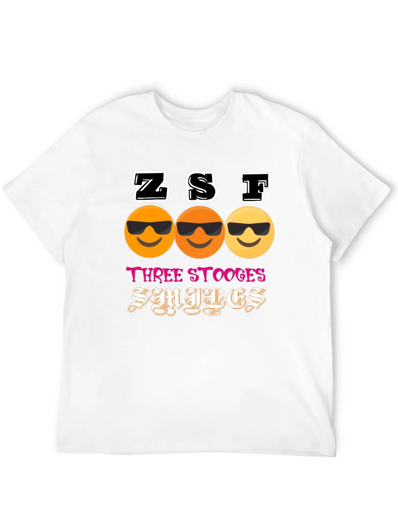 ZSF Three Stooges Smiles T-Shirt - 12