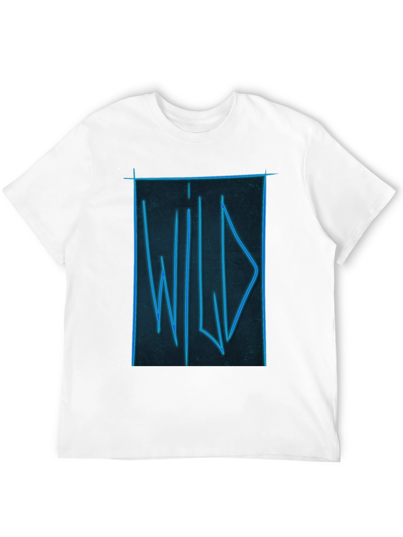 Black Wild Neon Graphic Tee - Soft Cotton view 12