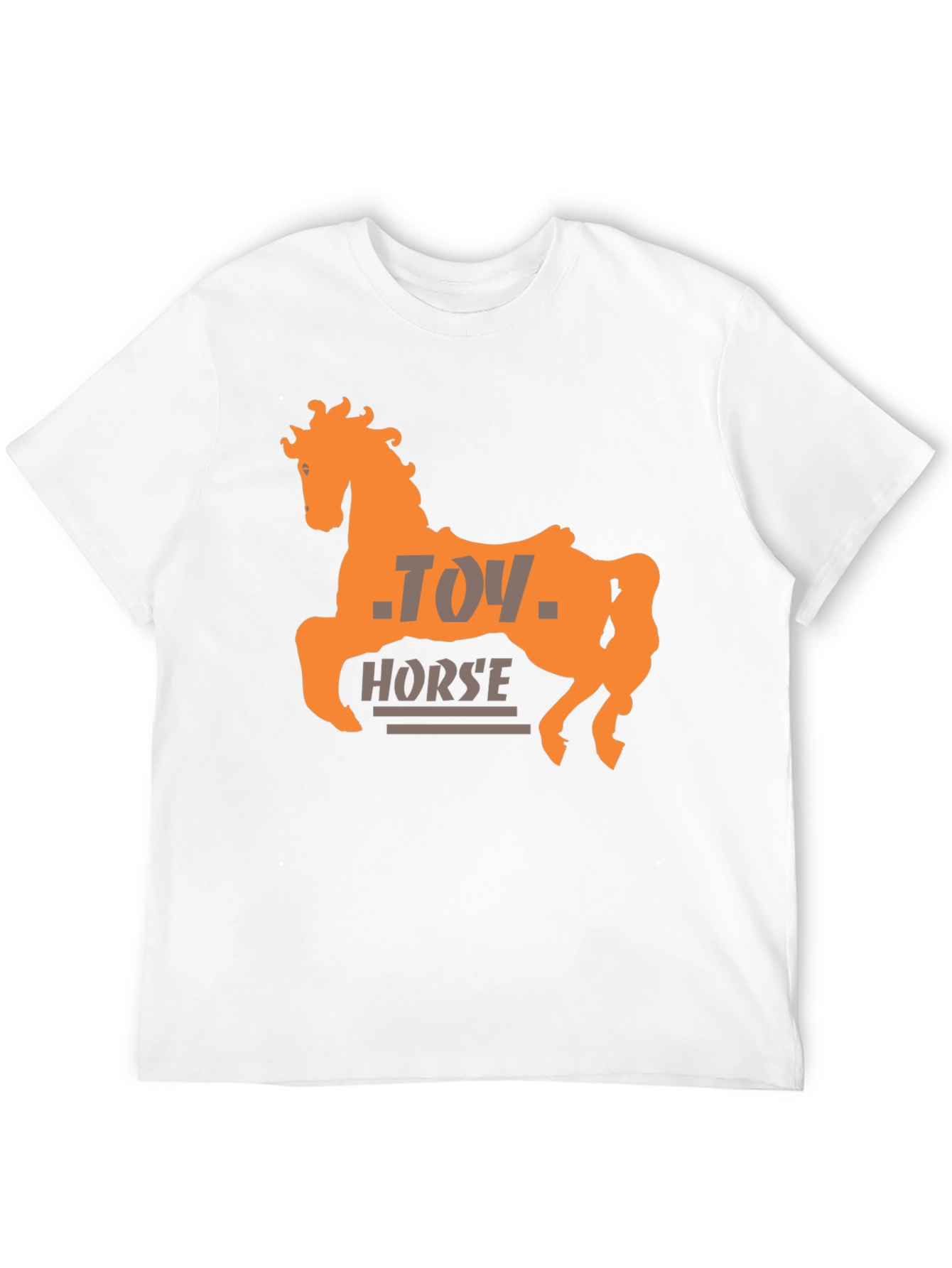 Black Toy Horse Graphic Tee - Stylish Unisex T-Shirt view 12