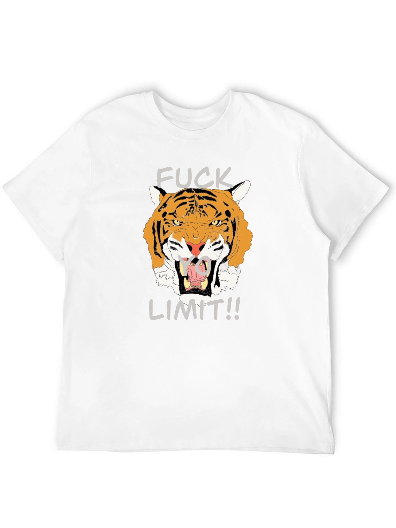 Black Tiger Graphic T-Shirt - Fuck Limit view 12