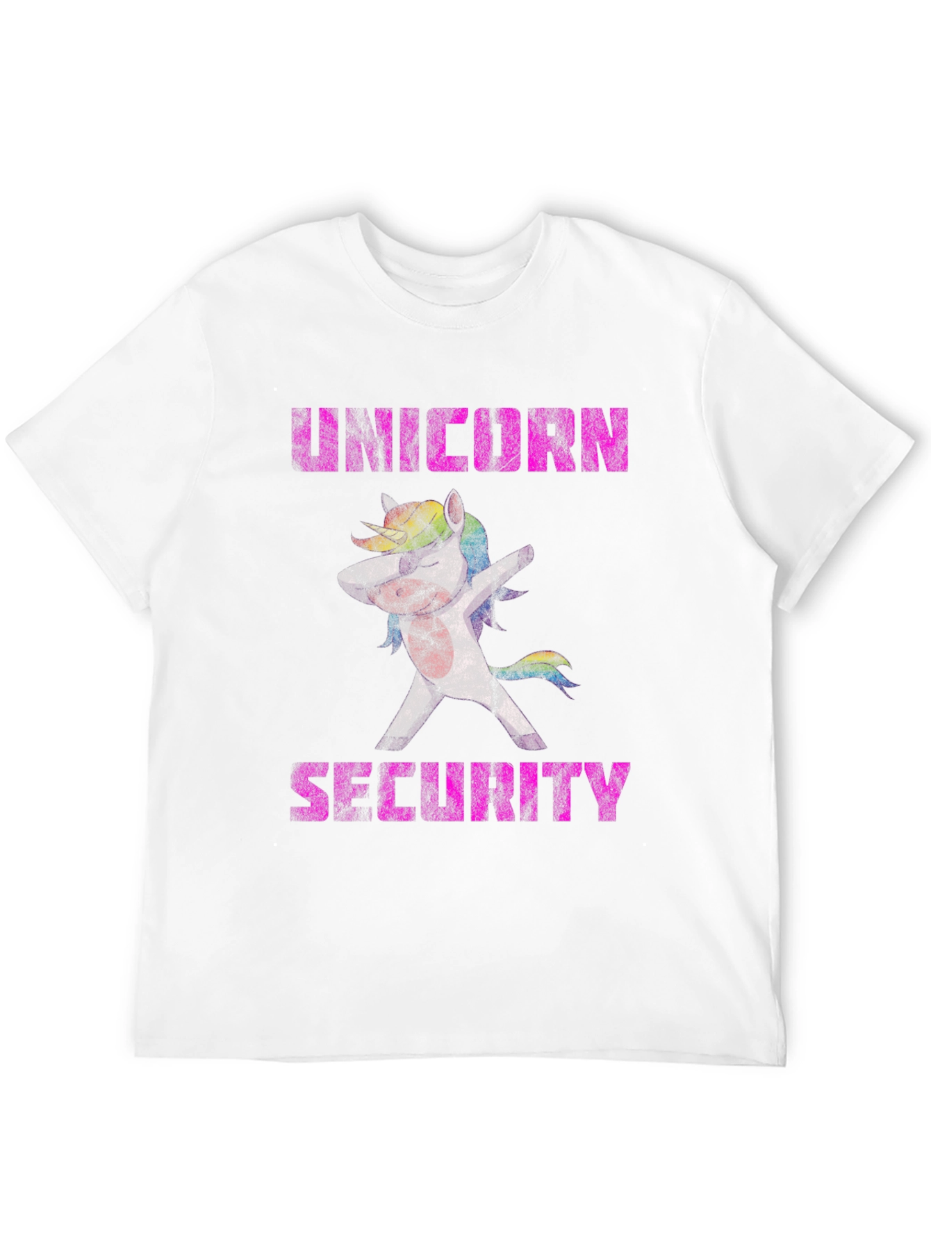 Black Unicorn Security Graphic T-Shirt - Black view 12