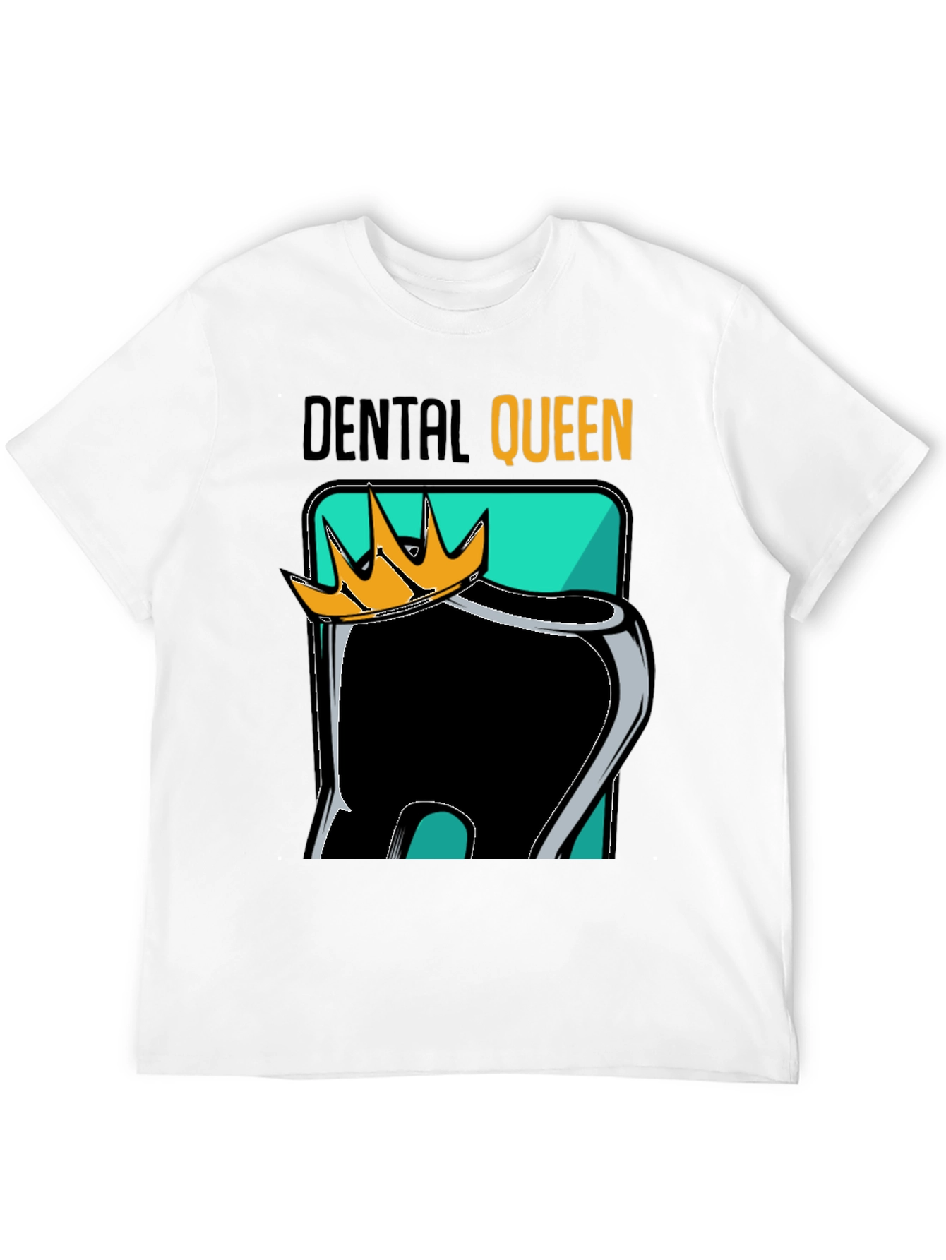 Black Dental Queen Black Graphic Tee view 12