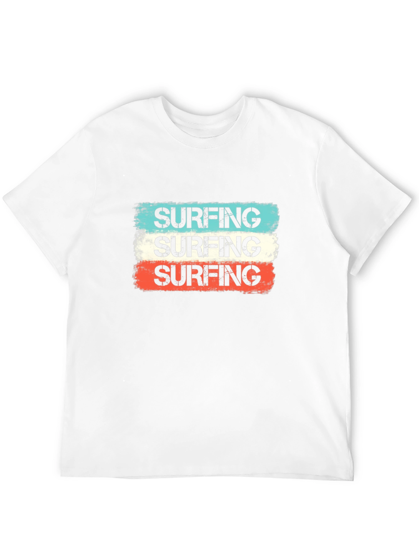 Black Retro Surfing T-Shirt - Black view 12