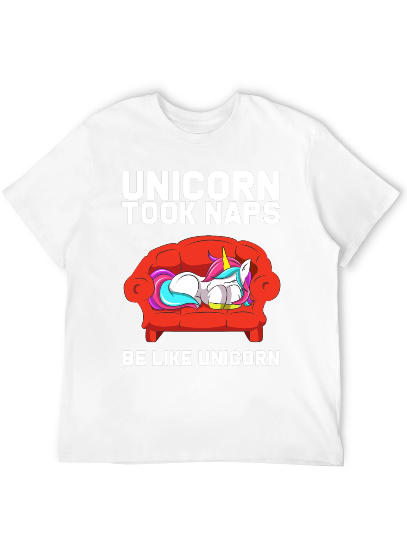 Black Unicorn Took Naps T-Shirt view 12