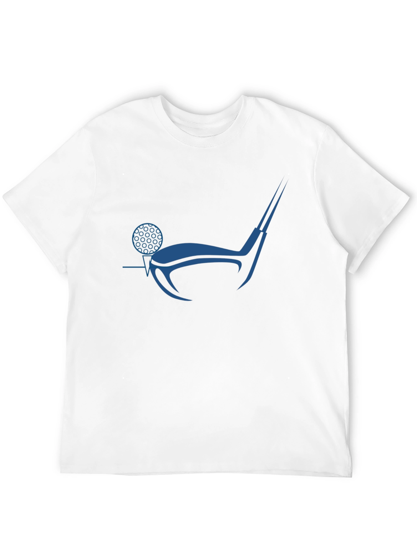 Black Golf Club & Ball Graphic Tee - Cool Sporty Design view 12