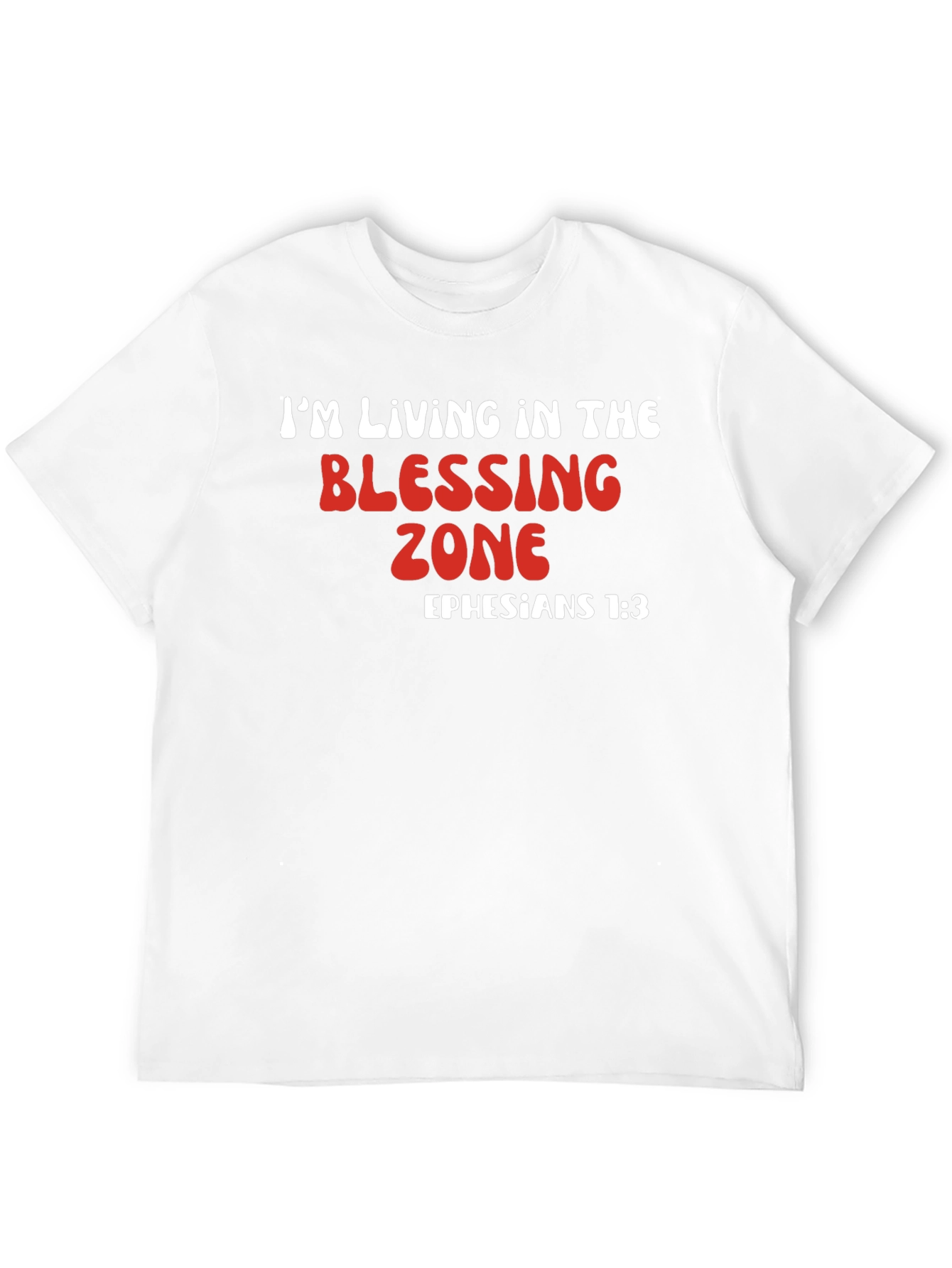 Black Blessing Zone T-Shirt - Ephesians 1:3 view 12