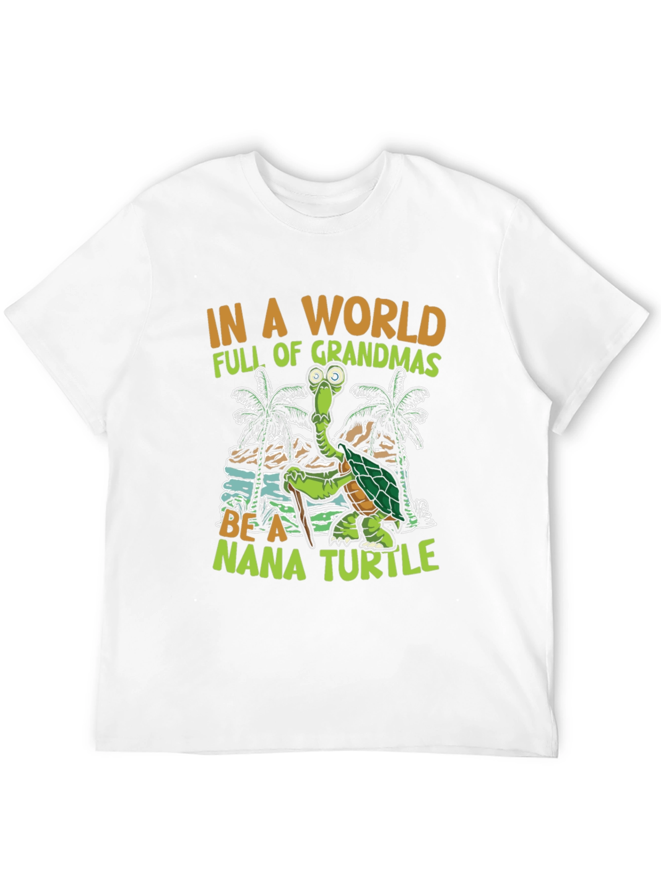 Black Nana Turtle T-Shirt view 12