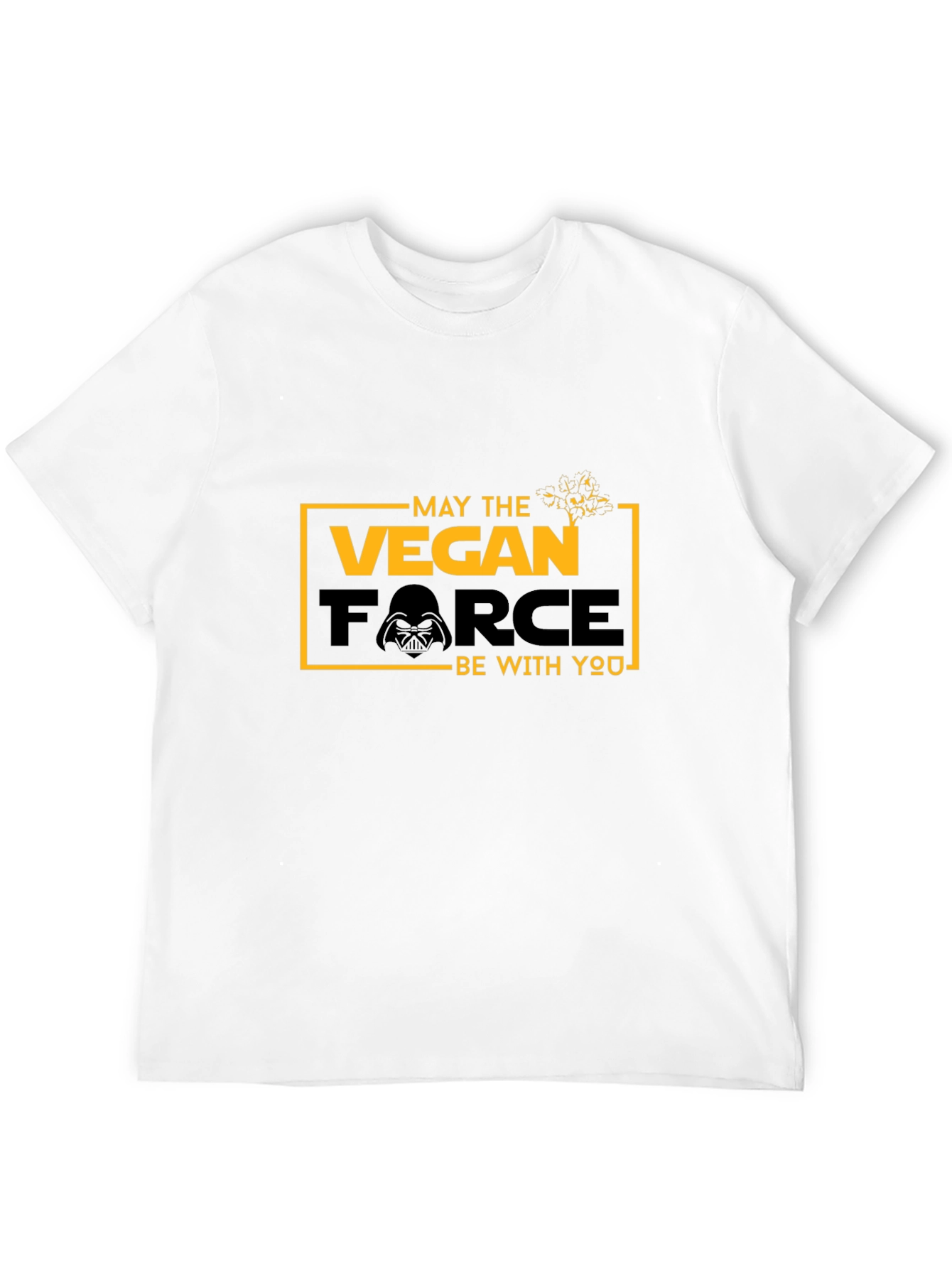 Vegan Force Graphic T-Shirt - May the Vegan Force Be With You - 12