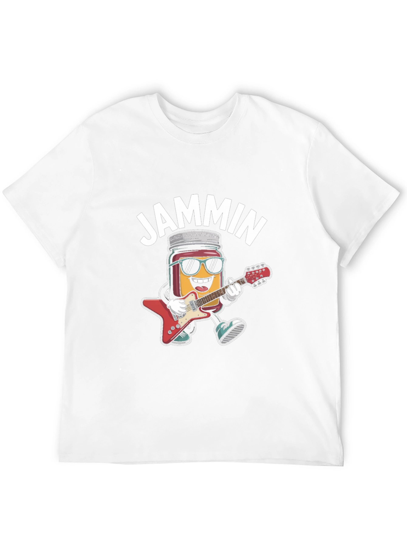 Black Jammin' Guitar Jar T-Shirt - Rock On! view 12