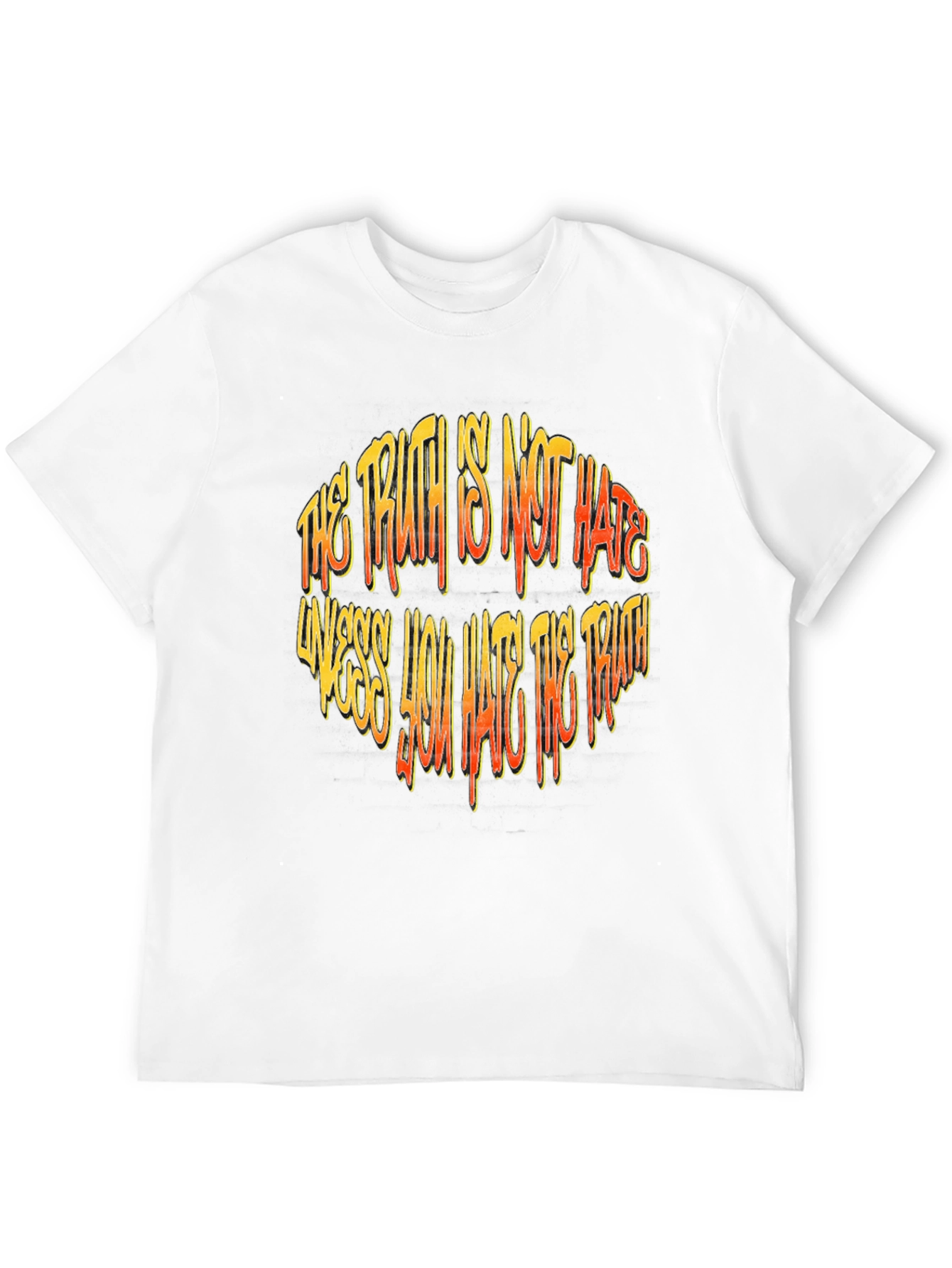 Black Truth is Not Hate Graphic Tee view 12