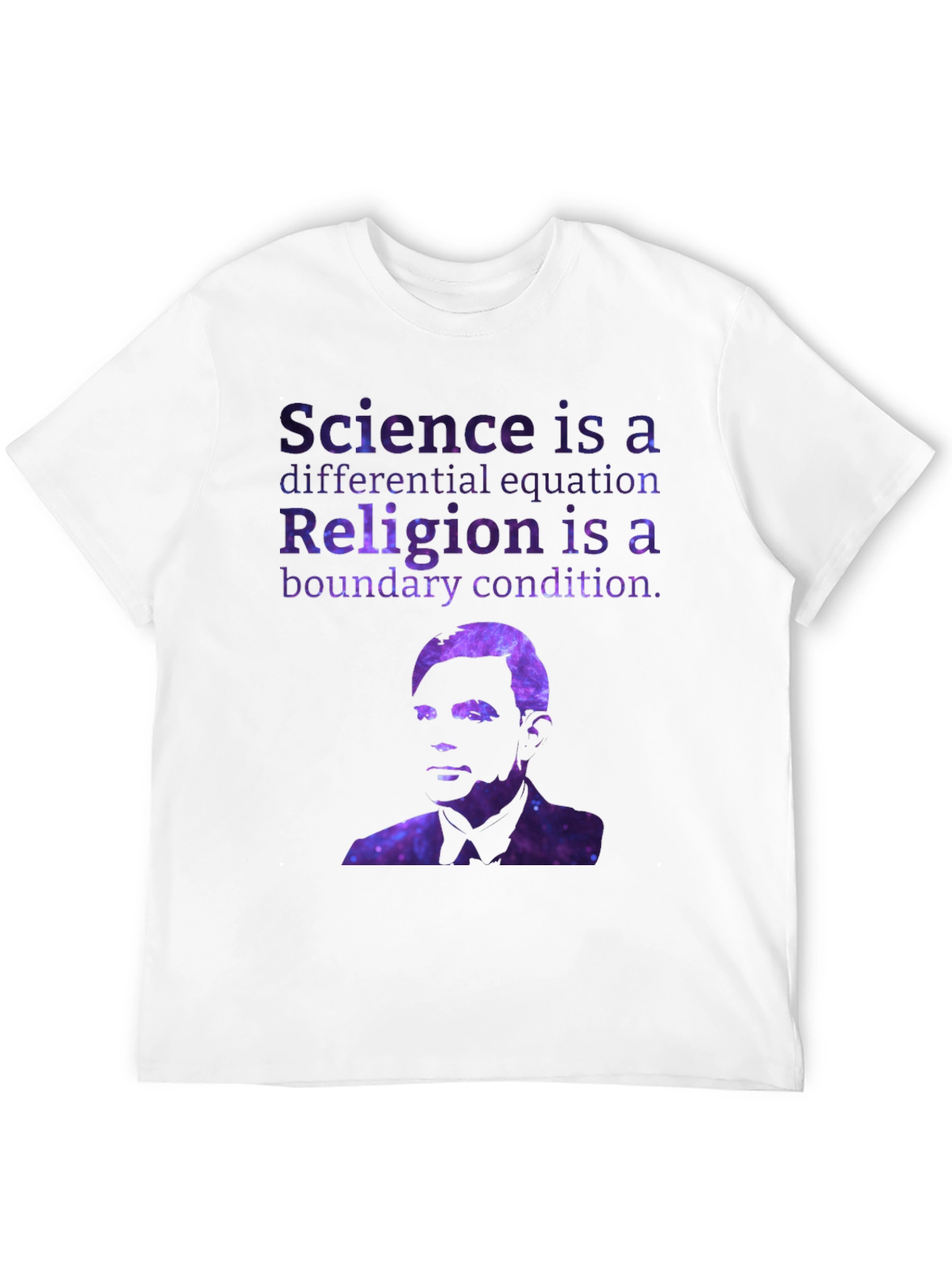 Black Science/Religion Equation T-Shirt view 12