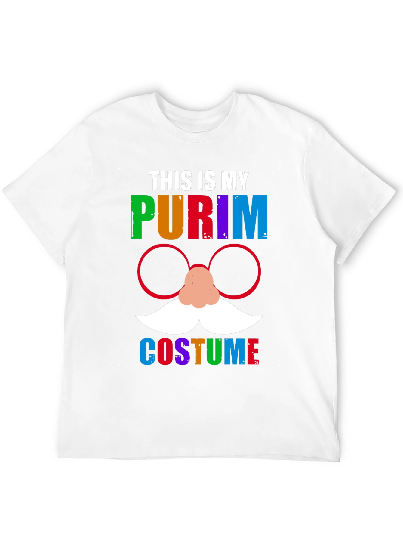 Black This is My Purim Costume T-Shirt view 12