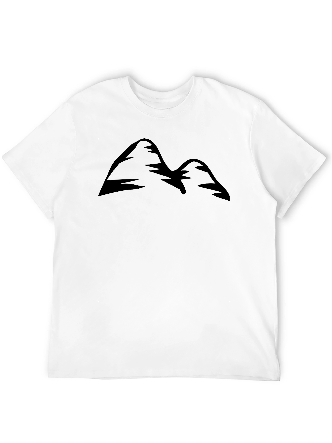 Black Mountain Peak Graphic Tee - Black Short Sleeve view 12