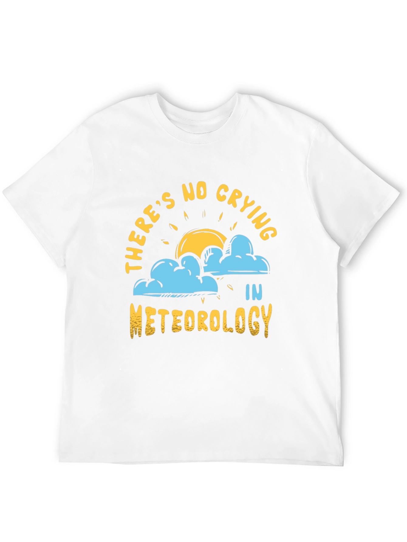 Black Funny Meteorology Graphic T-Shirt view 12