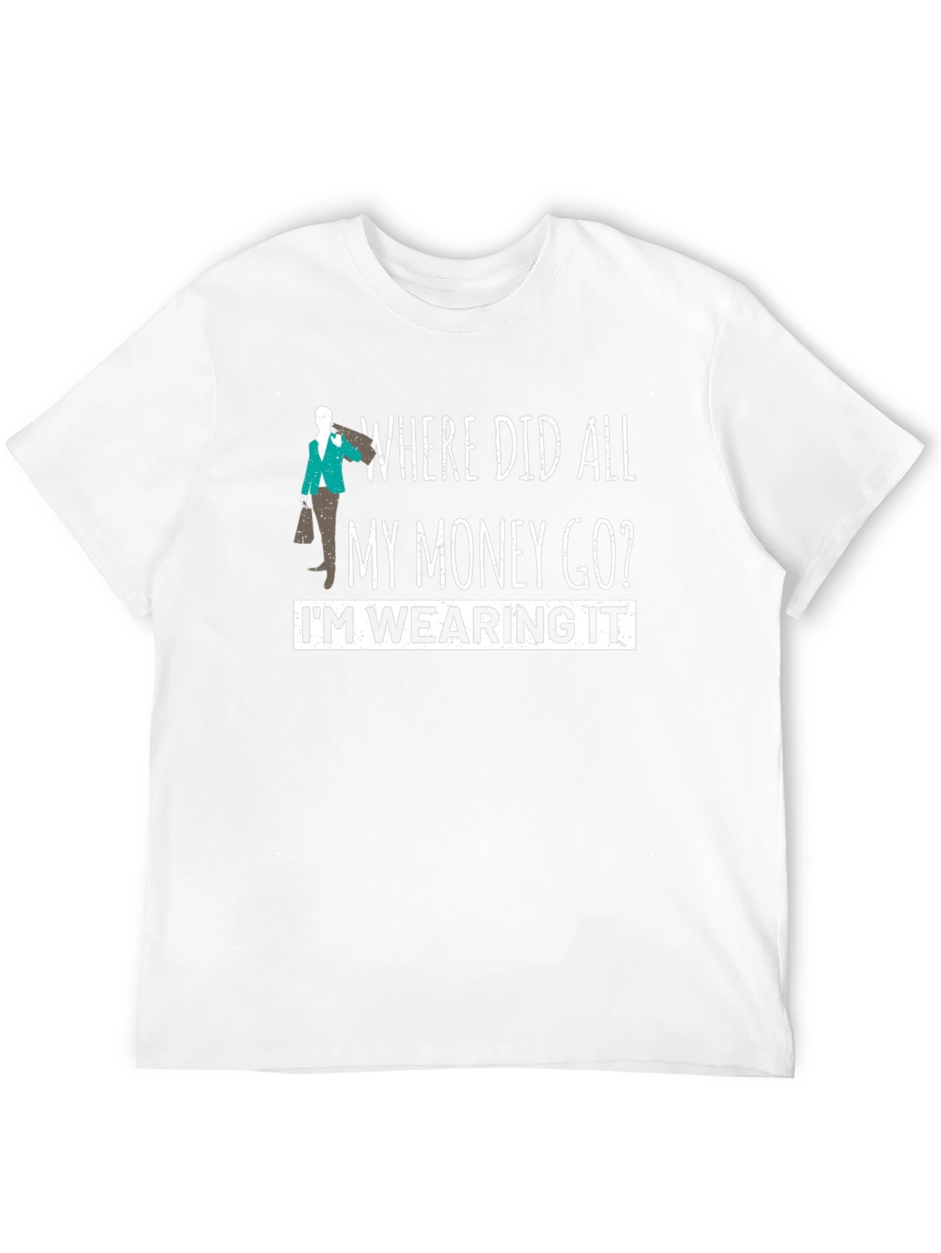 Black Funny Money T-Shirt - I'm Wearing It view 12