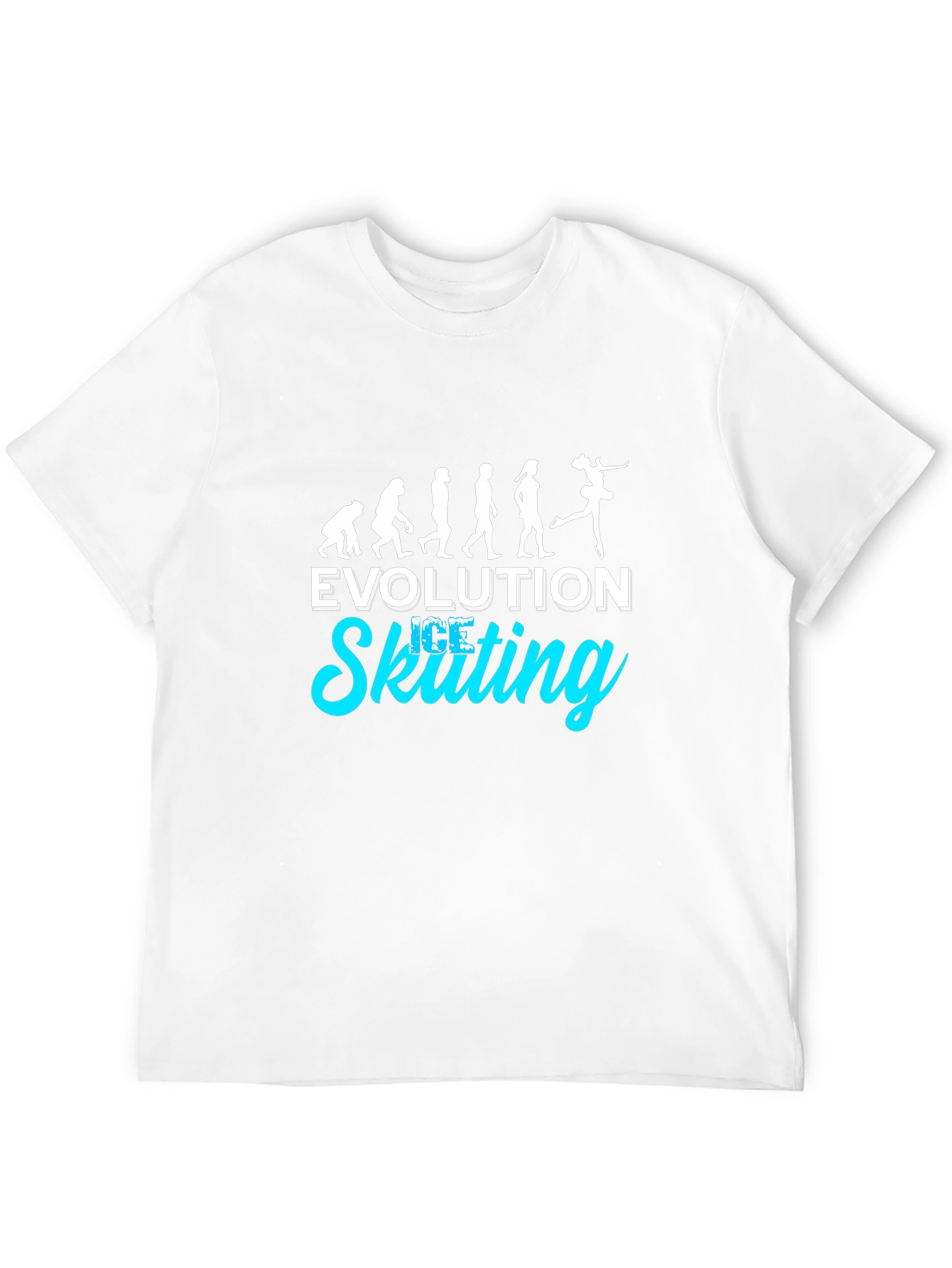 Ice Skating Evolution T-Shirt - 12