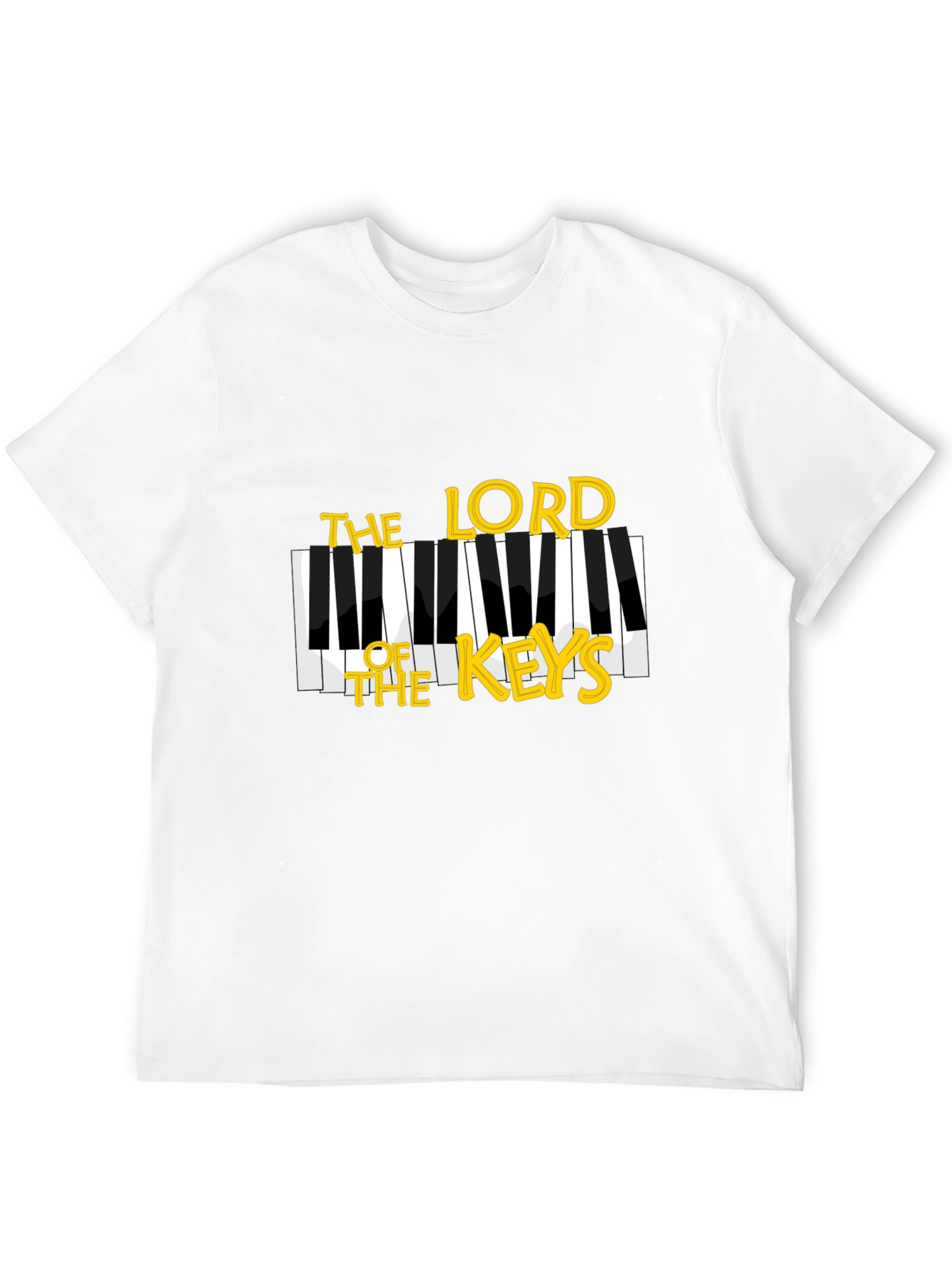 Black The Lord of the Keys Black T-Shirt view 12