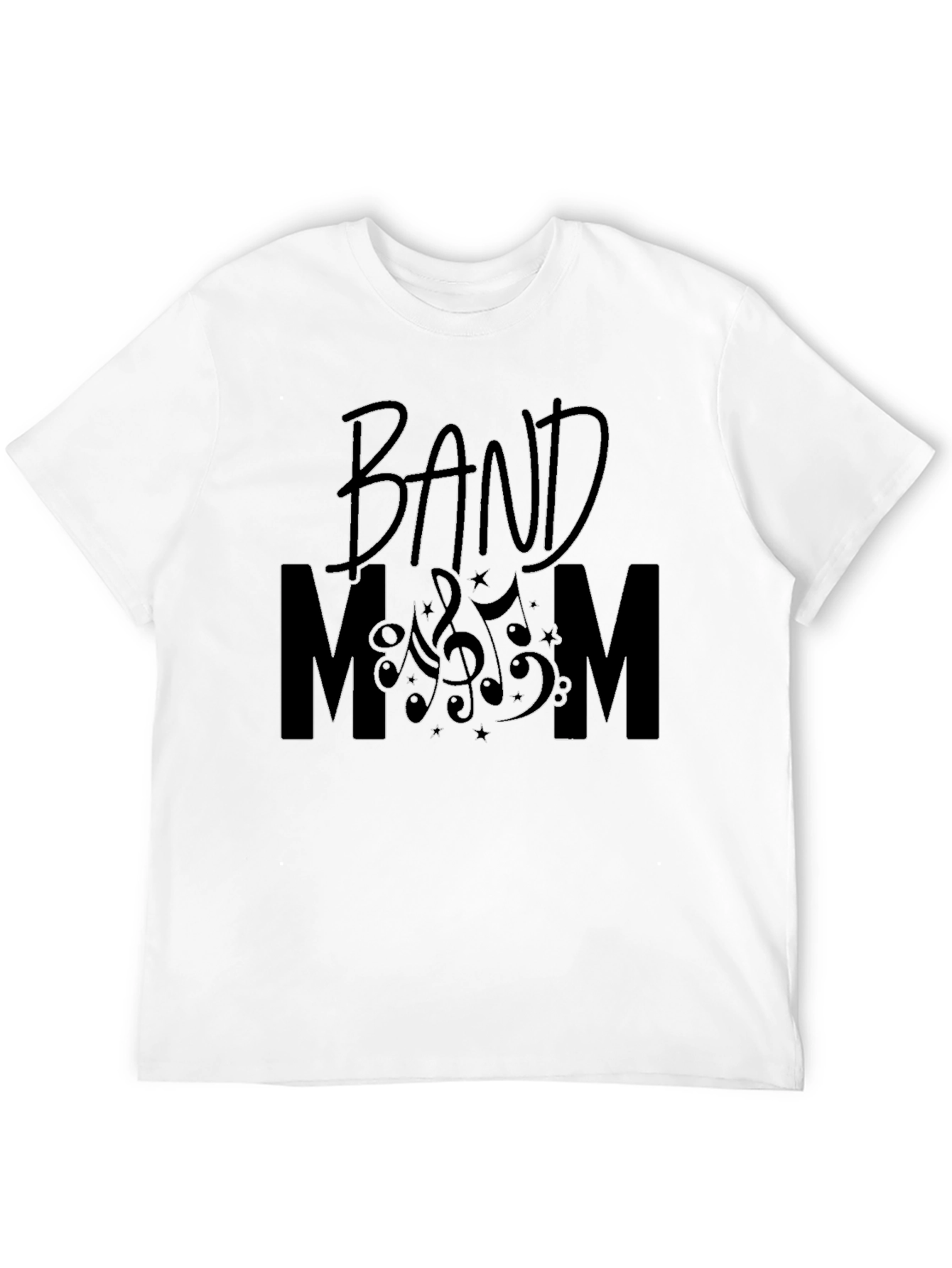 Black Band Mom T-Shirt - Music Lover Tee view 12