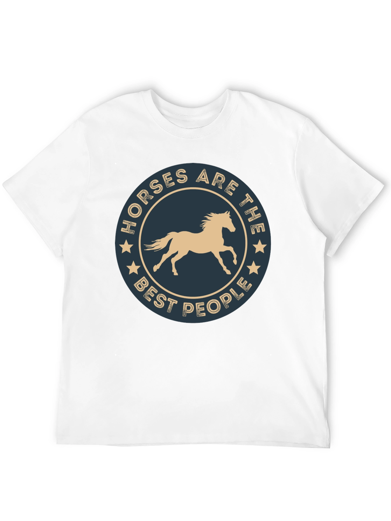 Black Horses Are The Best People T-Shirt view 12