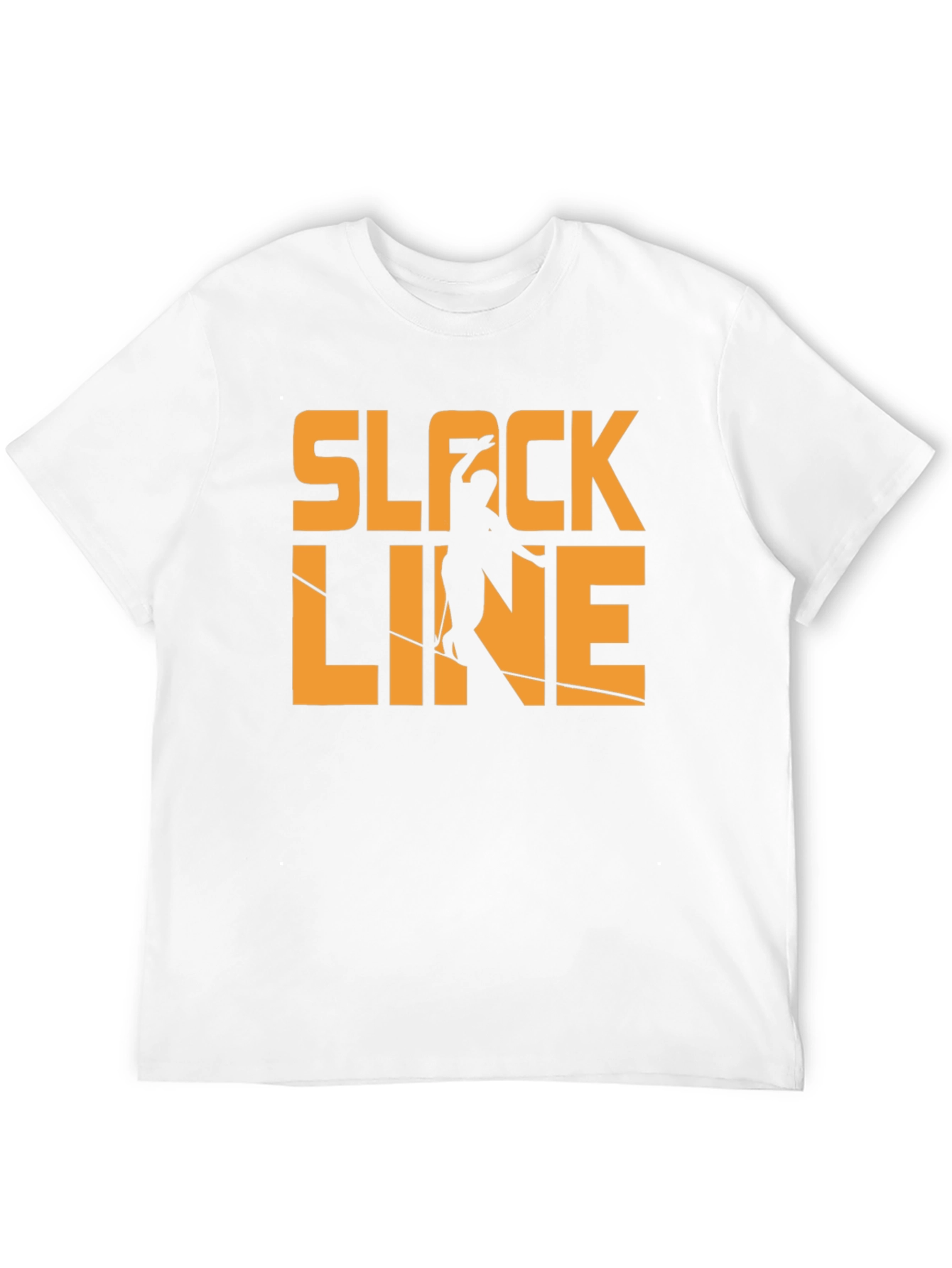 Black Slackline T-Shirt: Balance & Style view 12