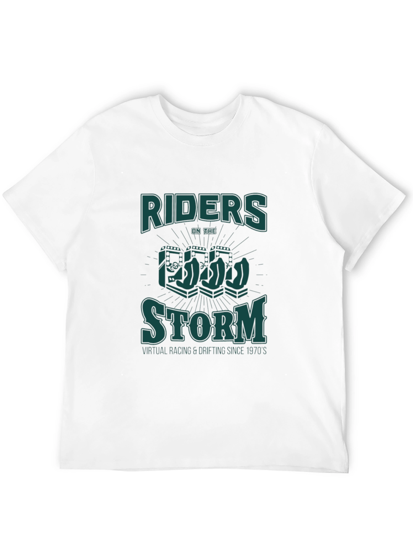 Black Riders on the Storm Graphic T-Shirt view 12