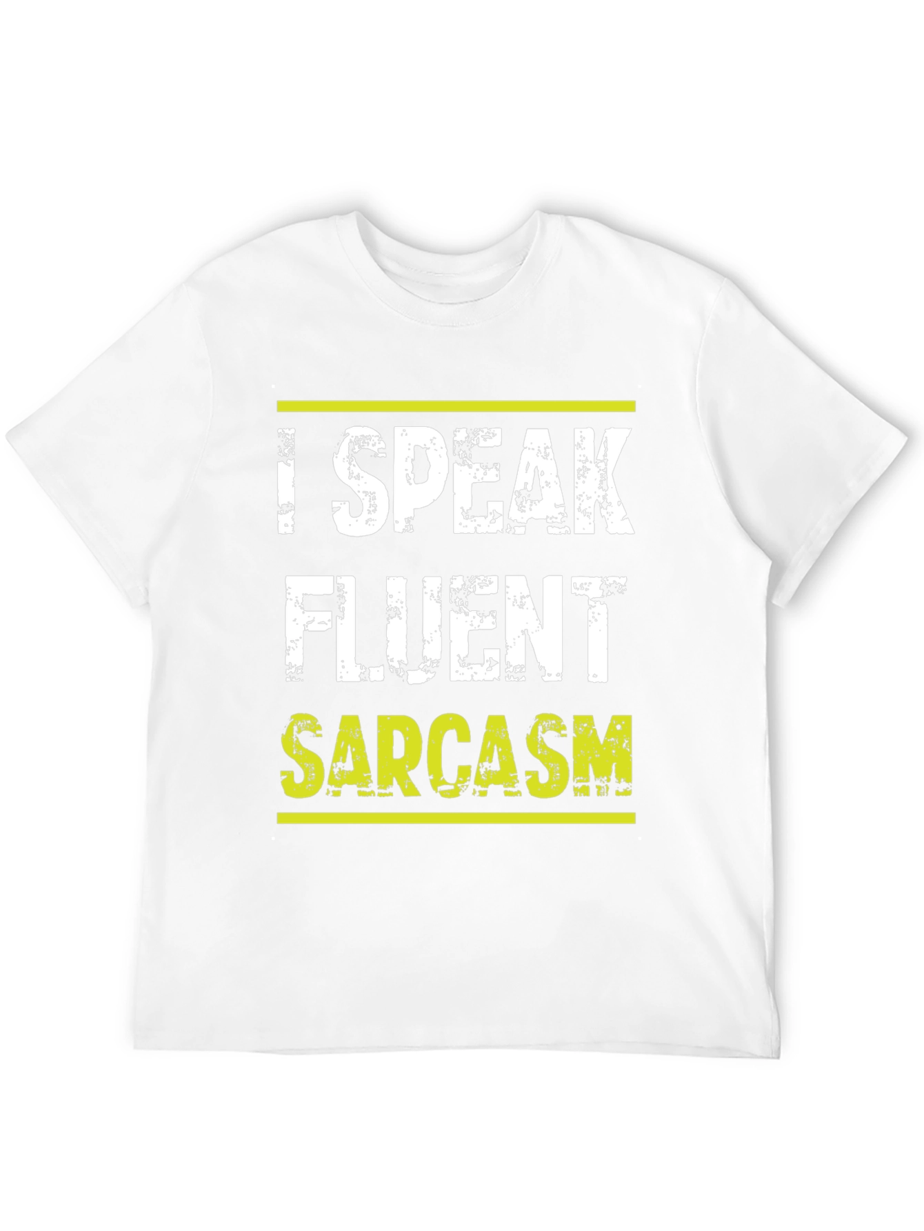Black Sarcasm T-Shirt - Fluent Sarcasm view 12