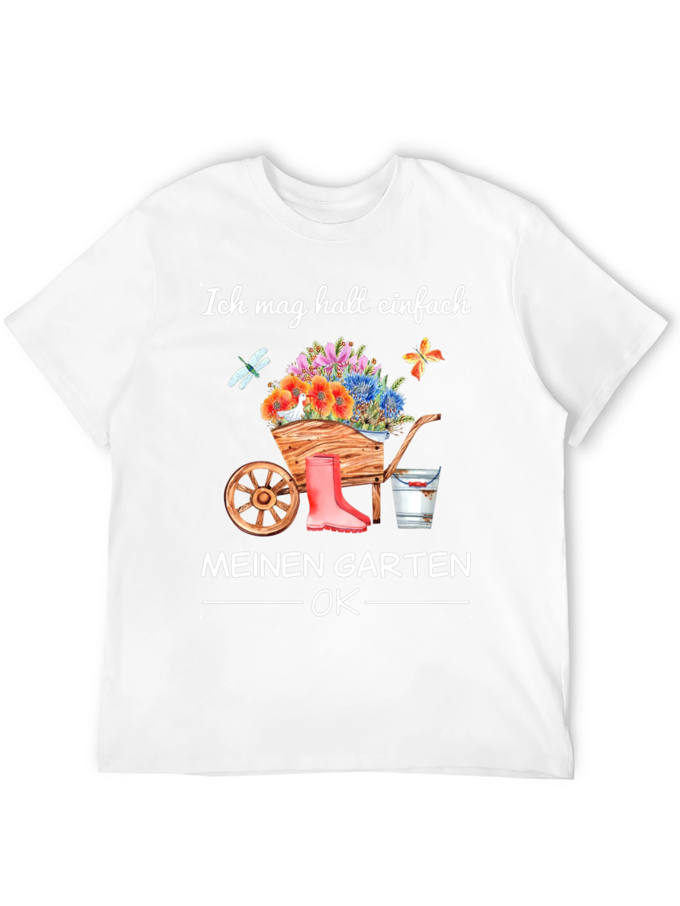 Black Ich Mag Halst Einfach Garten T-Shirt view 12