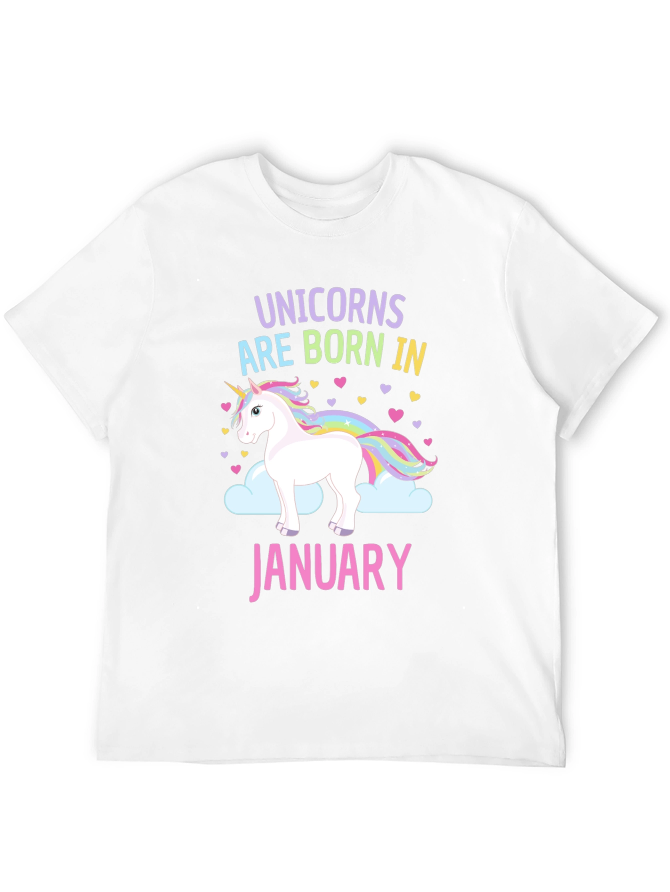 Unicorns Born in January T-Shirt - 12