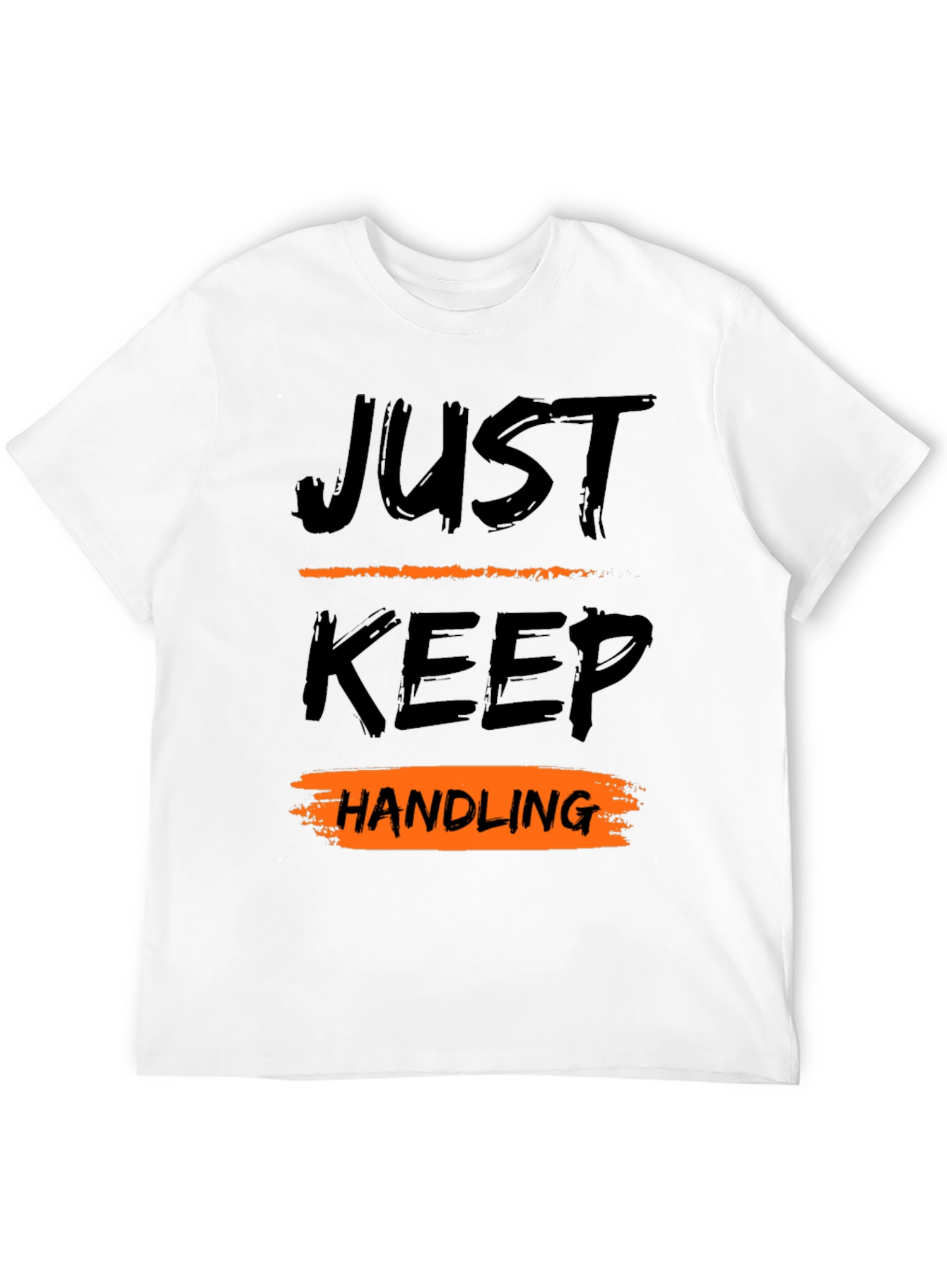 Black Just Keep Handling Graphic Tee view 12