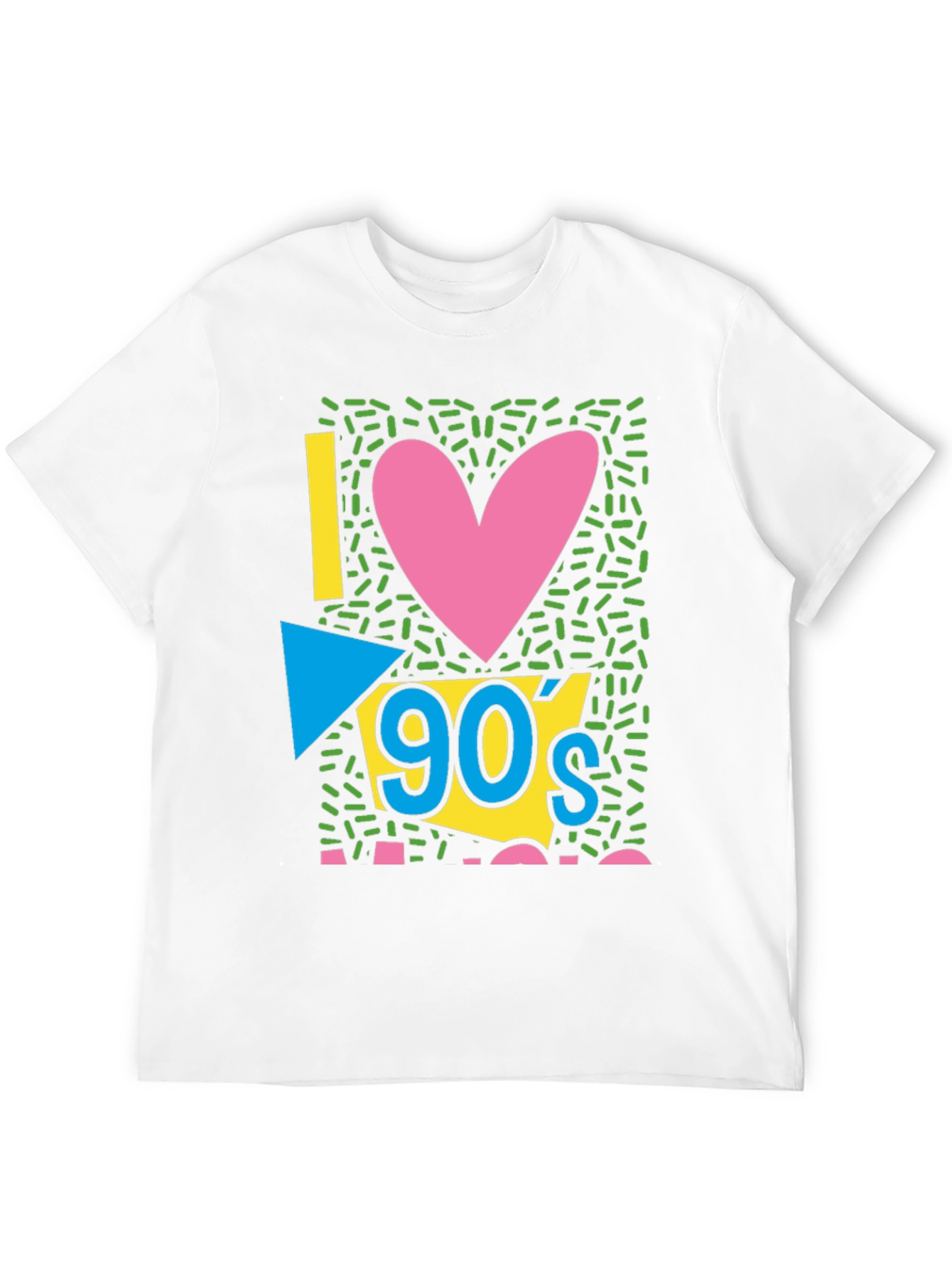 I Love the 90s Retro Graphic T-Shirt - 12