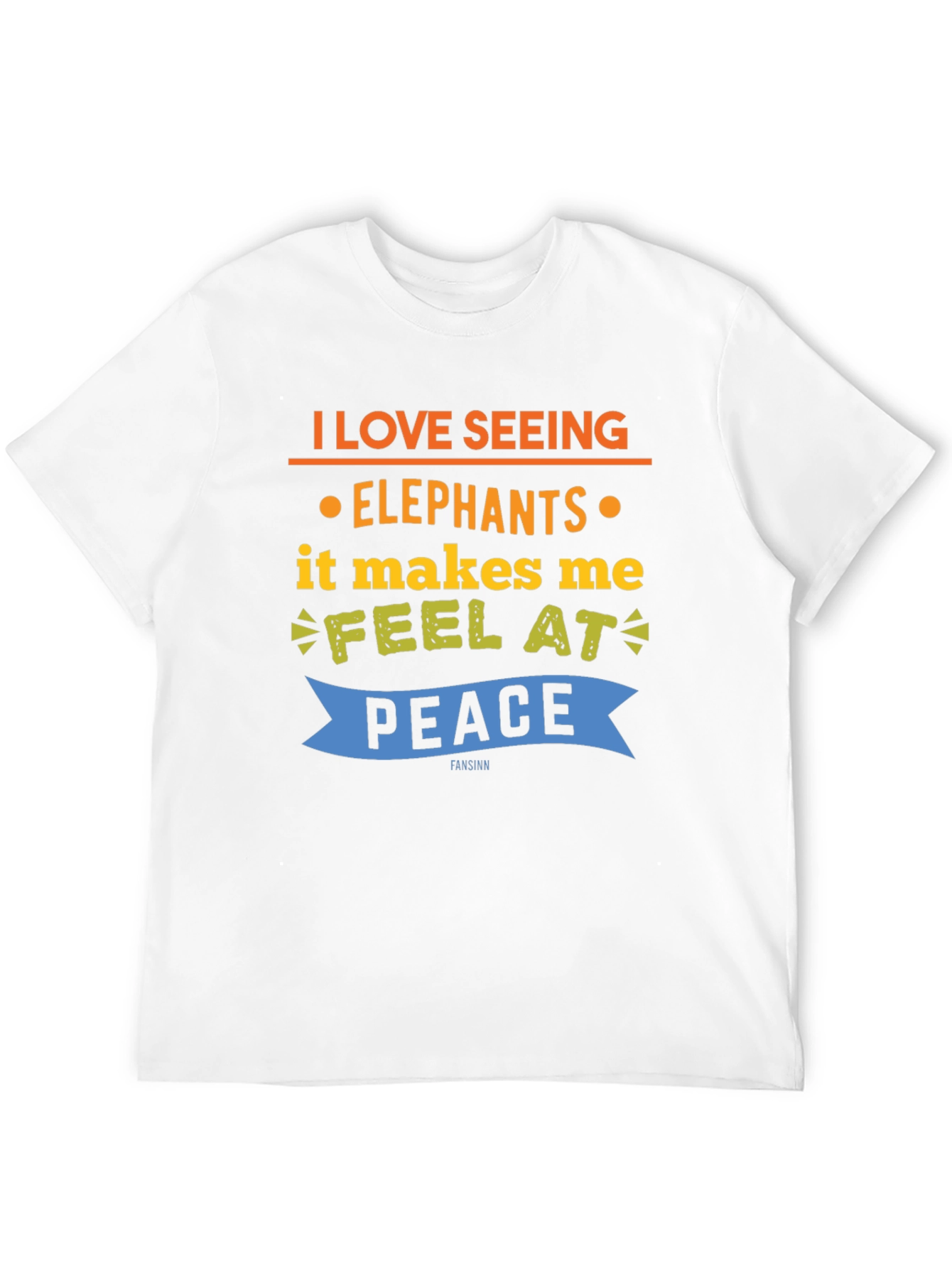 Black Elephant Lover T-Shirt - Feel at Peace Tee view 12