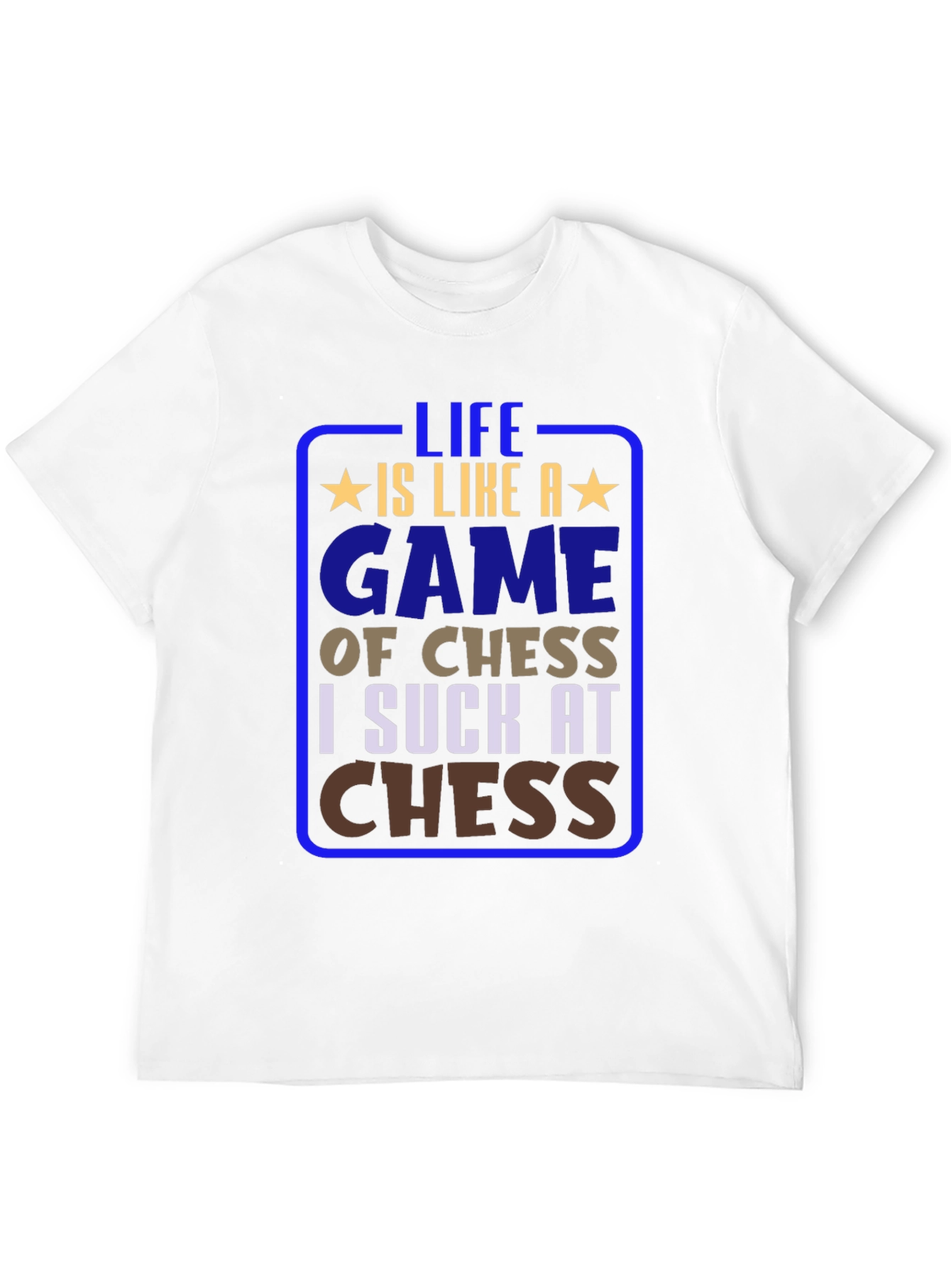 Black Life is Like Chess Graphic T-Shirt view 12