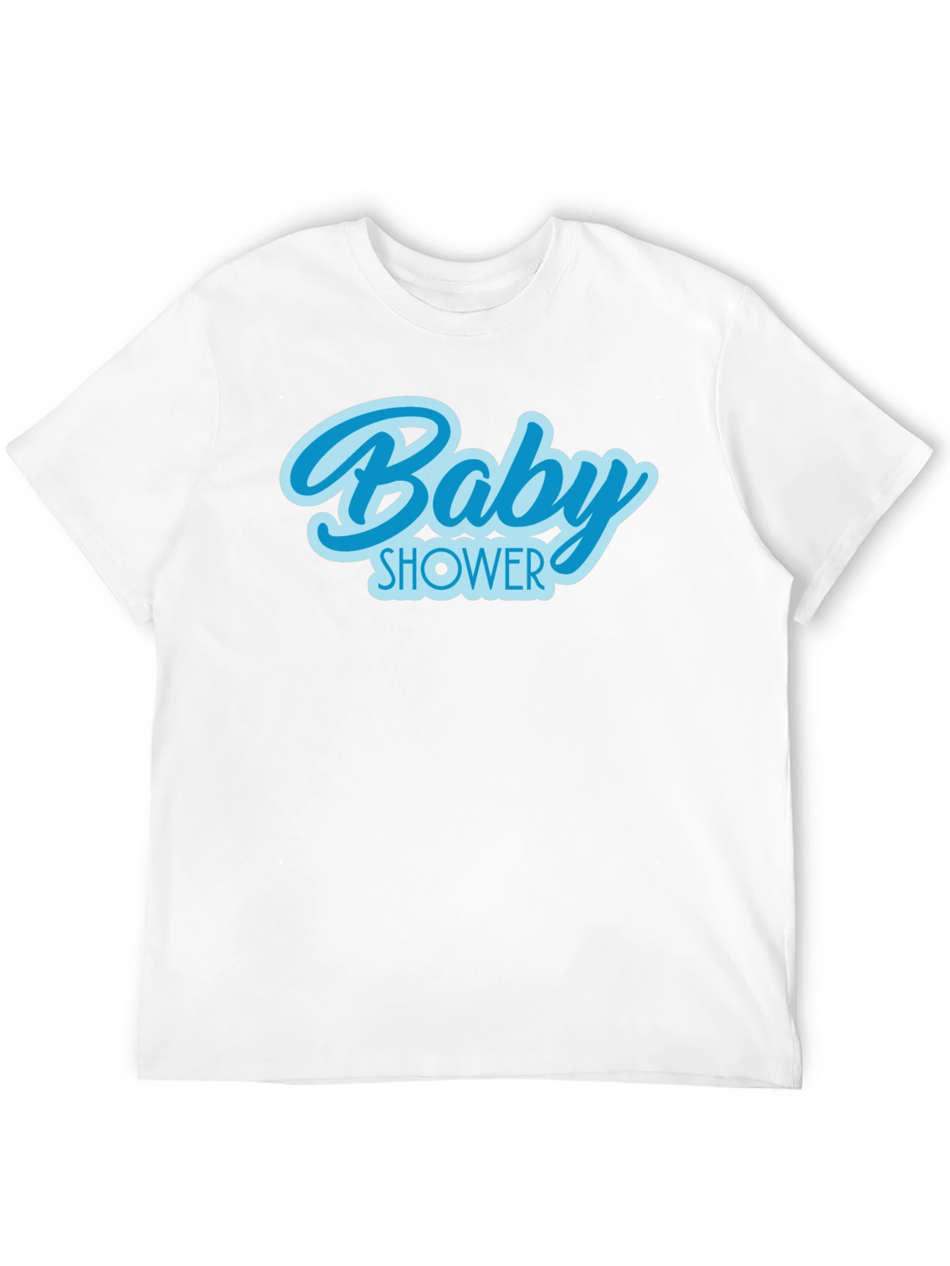 Black Baby Shower Crew T-Shirt - Celebration Tee view 12