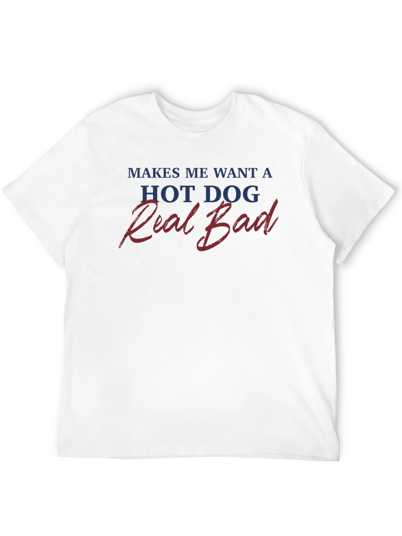 Black Makes Me Want a Hot Dog T-Shirt view 12