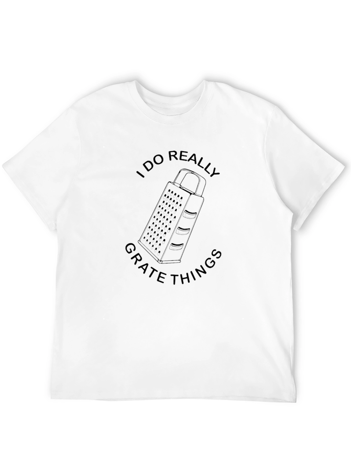 Black I Do Really Grate Things Graphic Tee view 12
