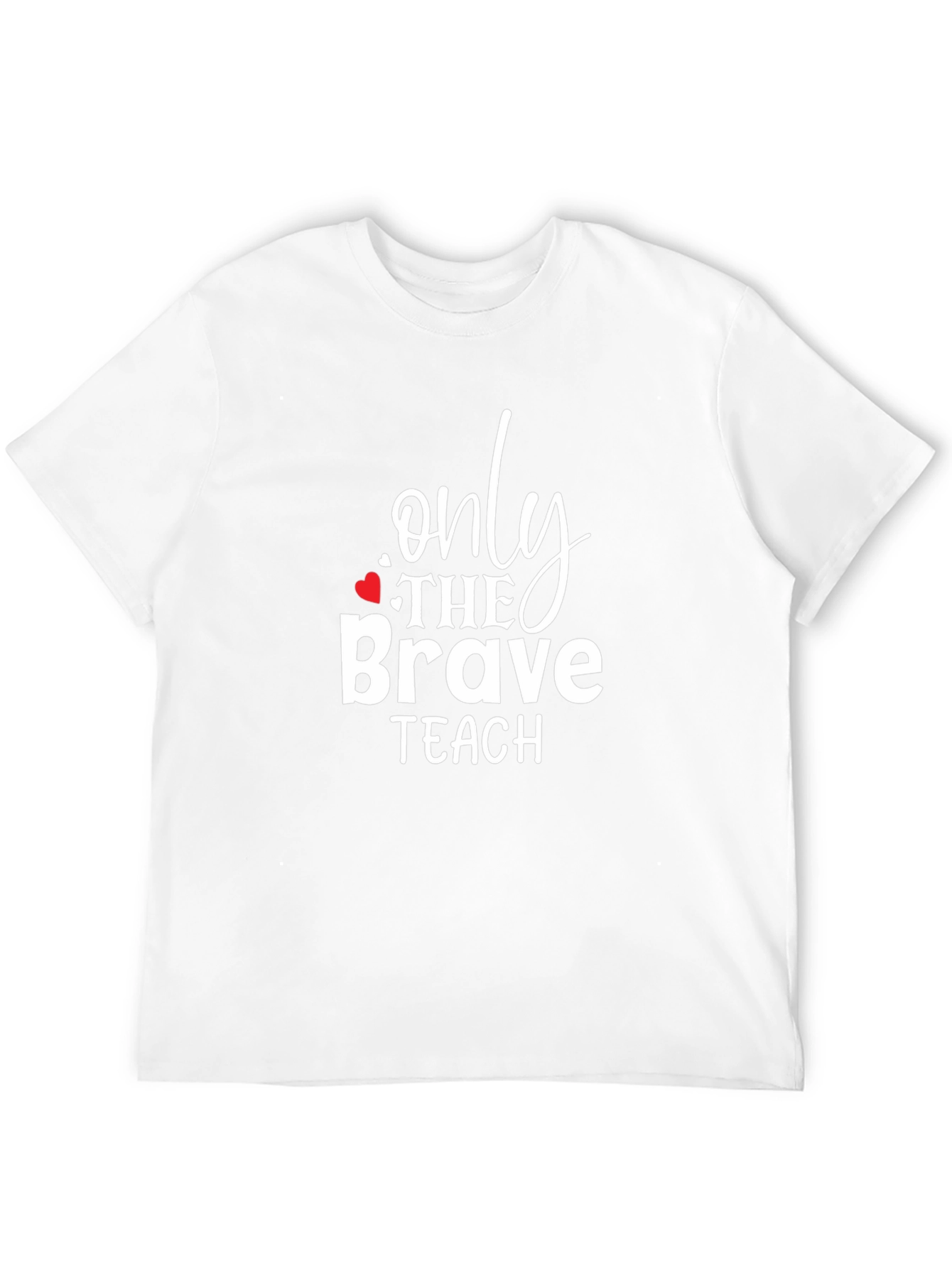 Black Only The Brave Teach Graphic Tee view 12
