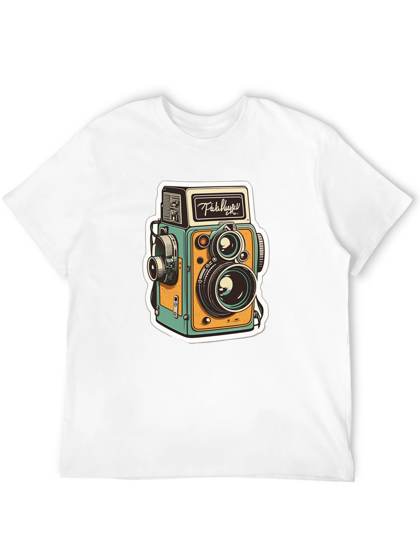Vintage Camera Graphic Tee - Cool Retro Style - 12