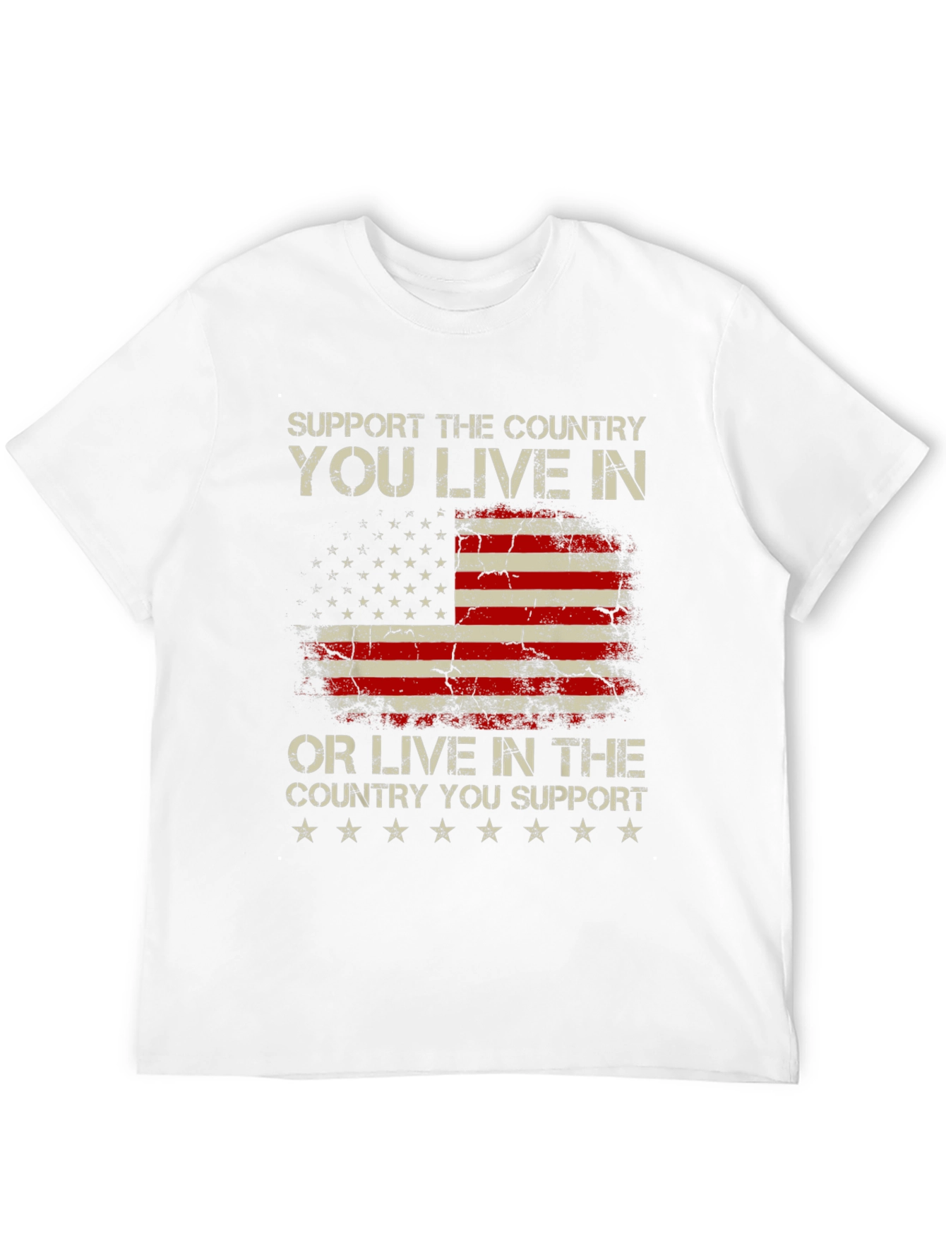 Patriotic USA Flag T-Shirt - Support Your Country - 12