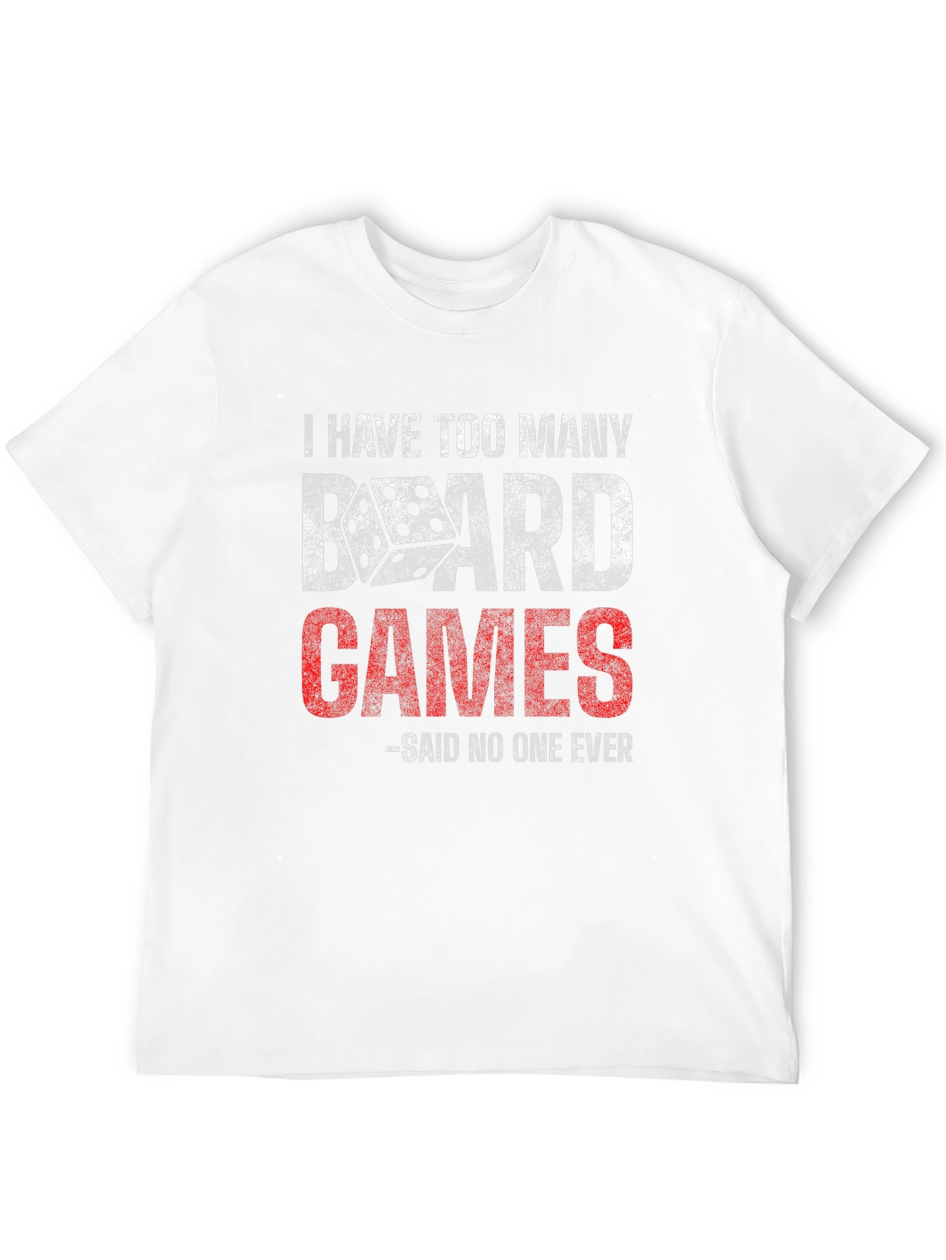 Black Board Games Funny T-Shirt view 12