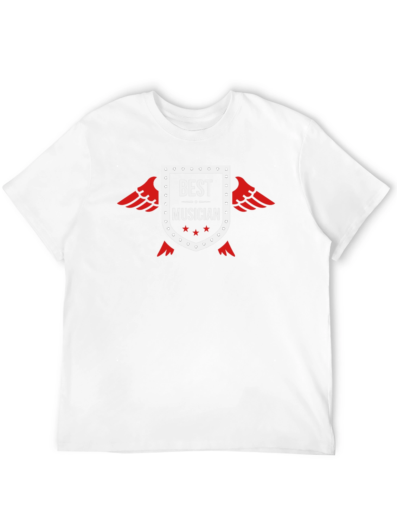 Black Best Musician Graphic Tee - Black Cotton view 12