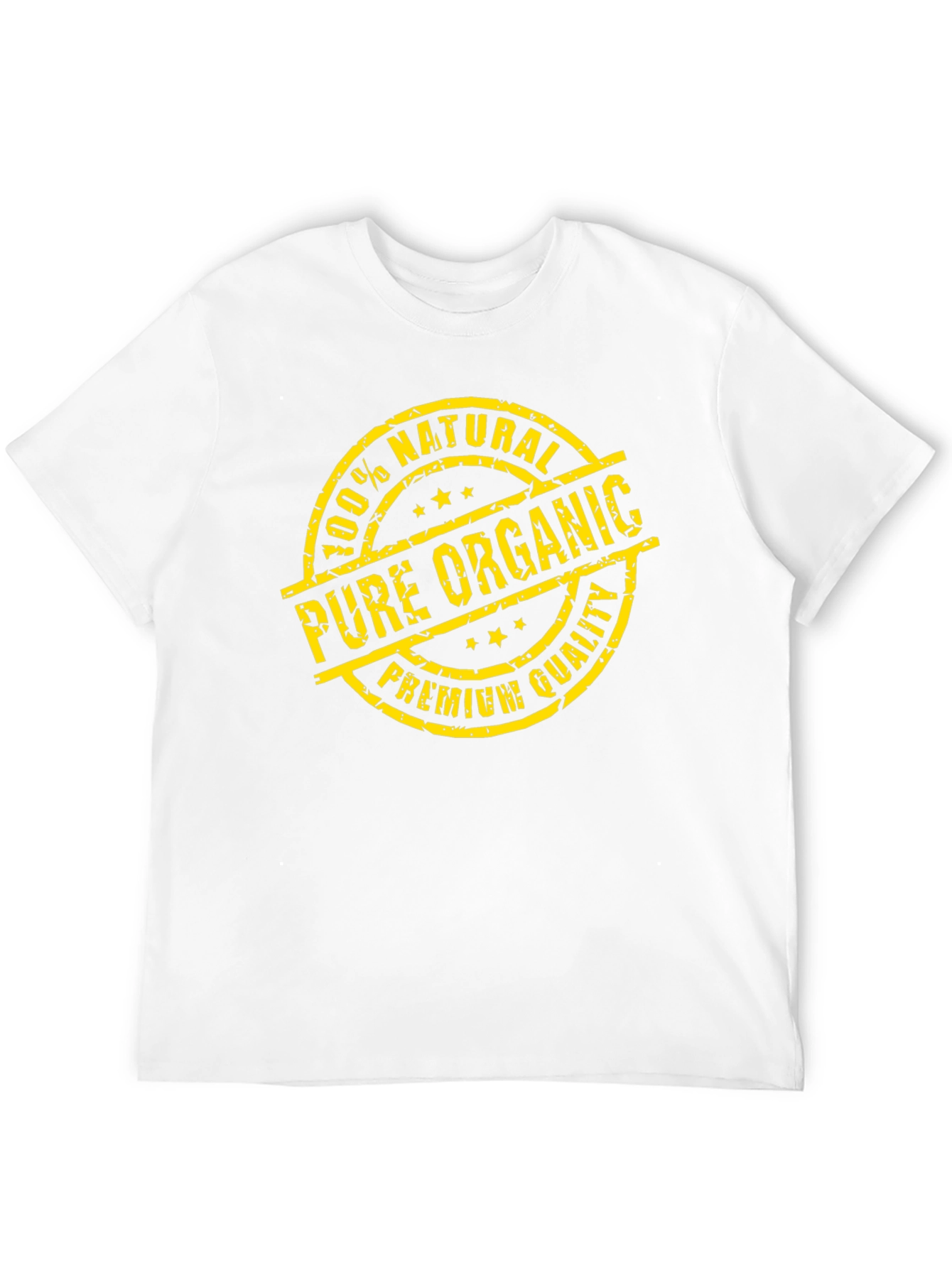 Black 100% Natural Pure Organic Premium Quality Black T-Shirt view 12