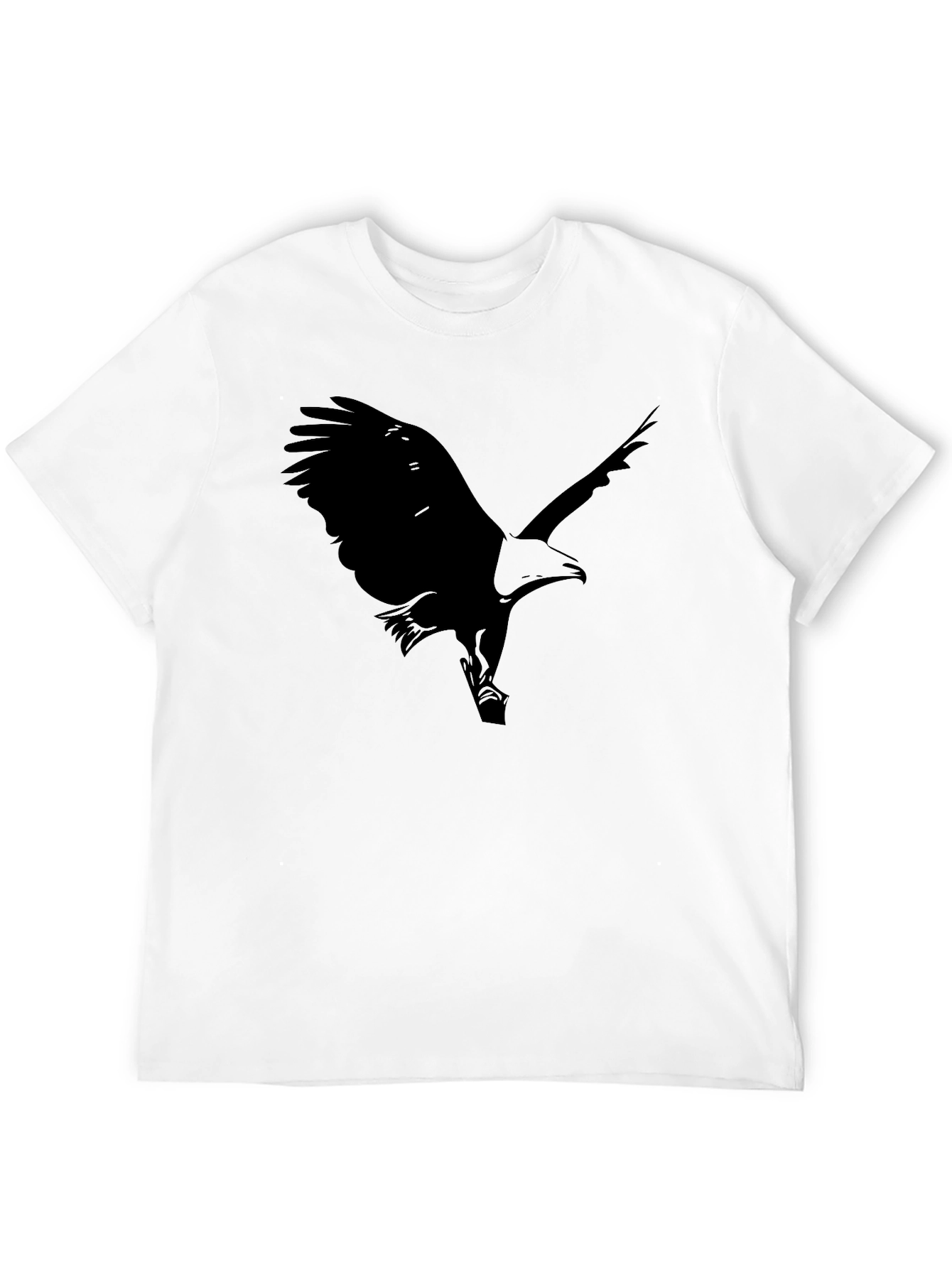 Black Black Eagle Graphic Tee - Stylish Menswear view 12