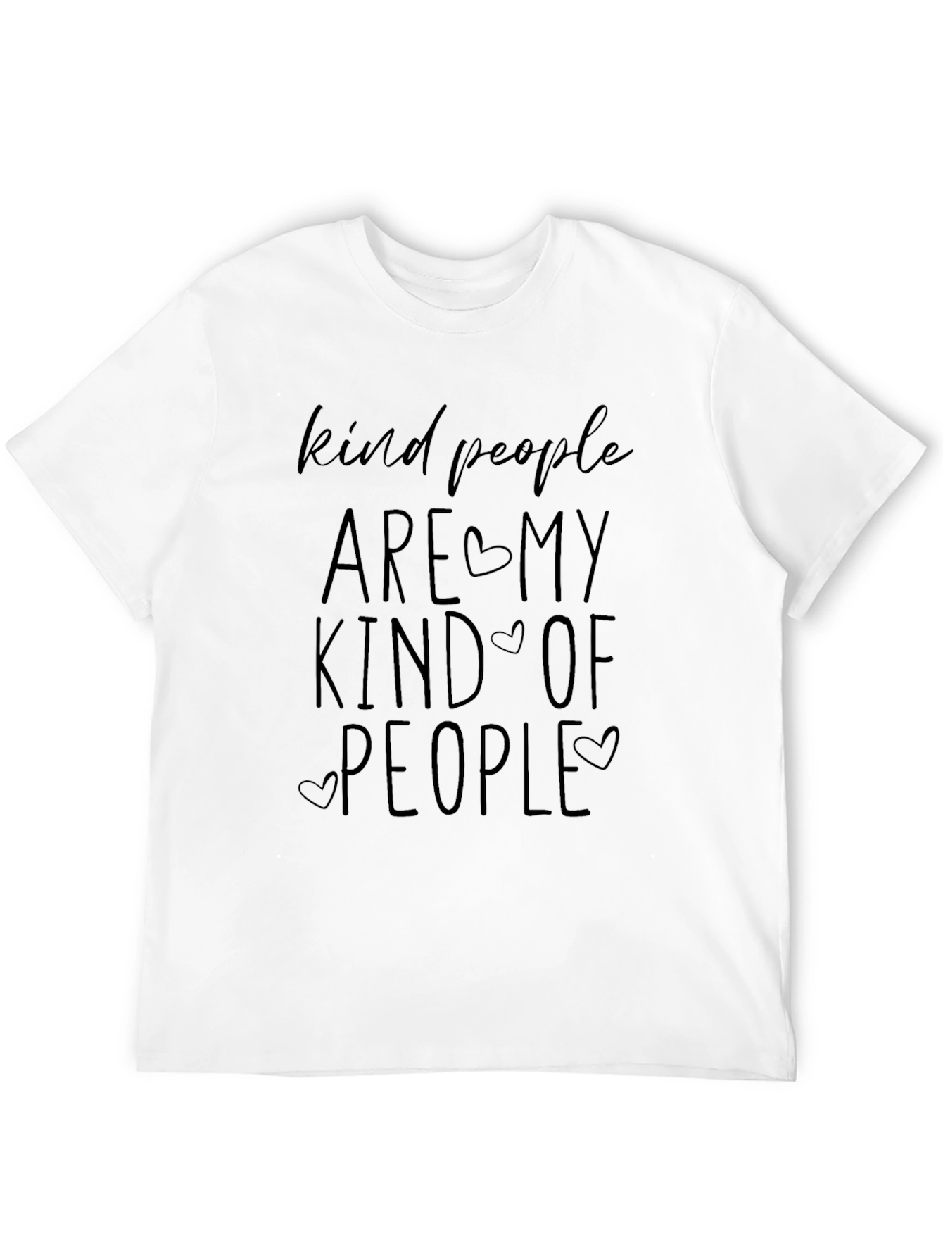 Black Kind People Are My Kind of People T-Shirt view 12