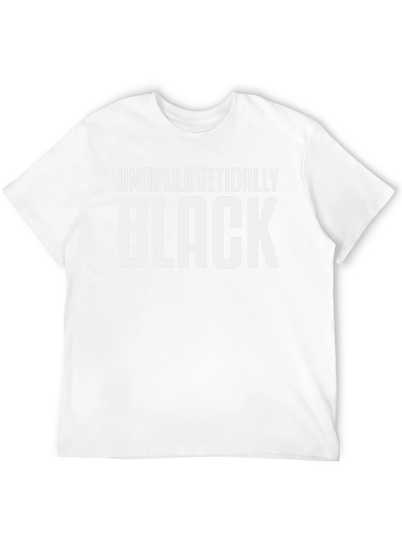 Black Unapologetically Black T-Shirt view 12